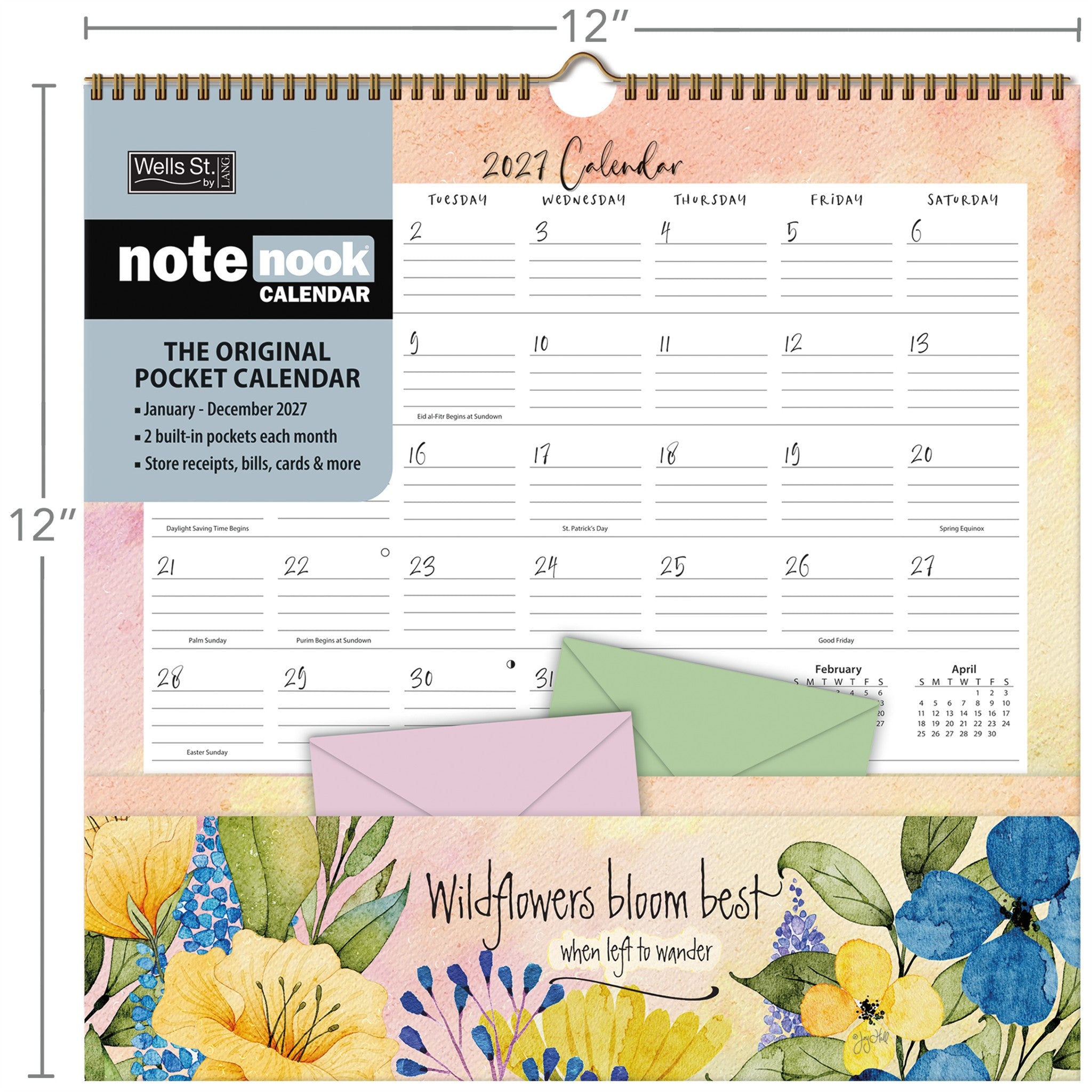 Calendrier mural Country Pleasures Note Nook 2027 – En ligne seulement