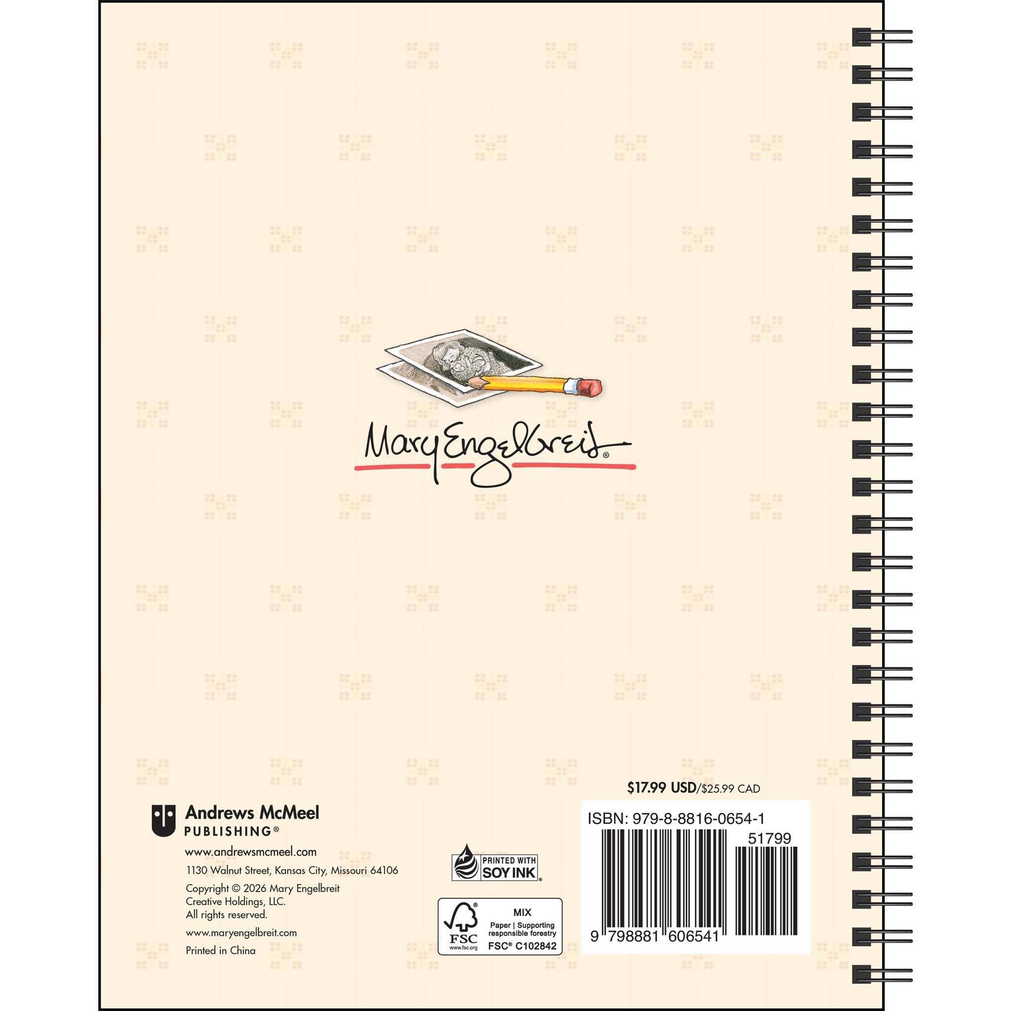 Mary Engelbreit's A Moment Here, A Memory There 2027 Engagement Calendar