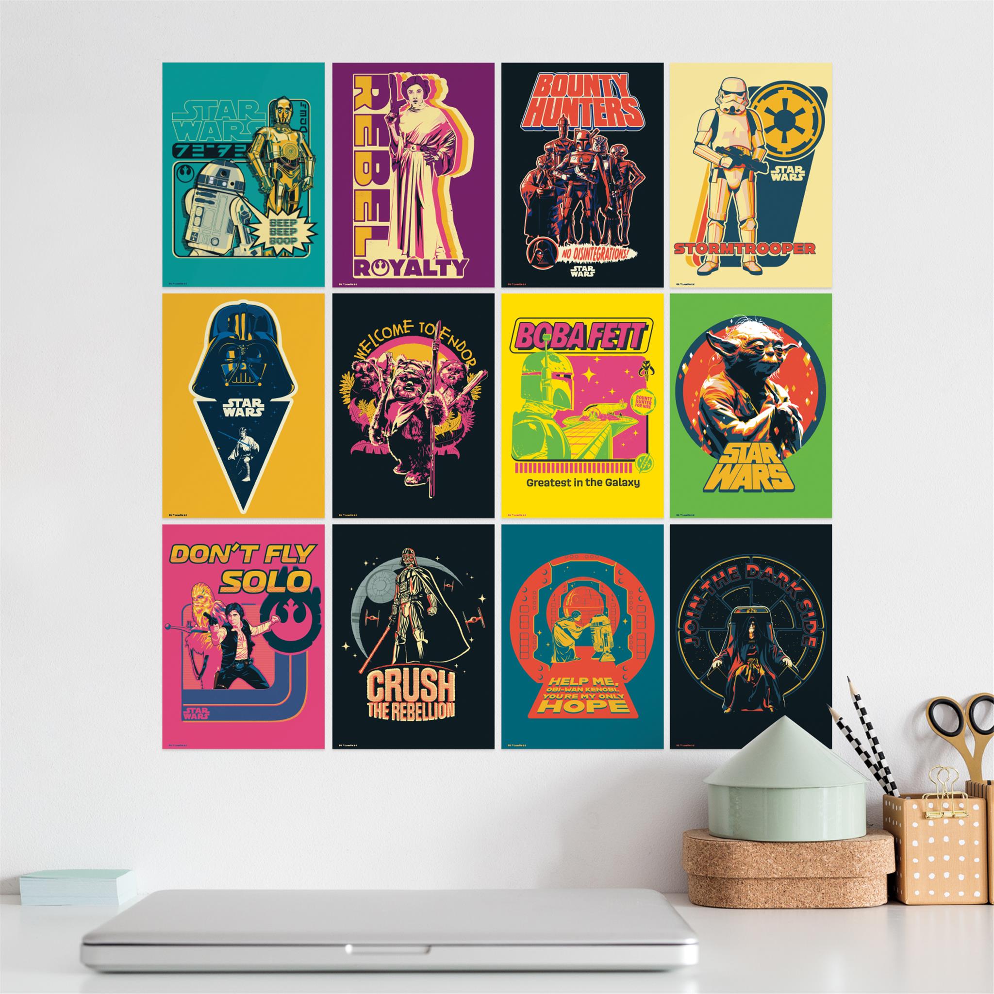 Calendrier mini-poster Star Wars 2026