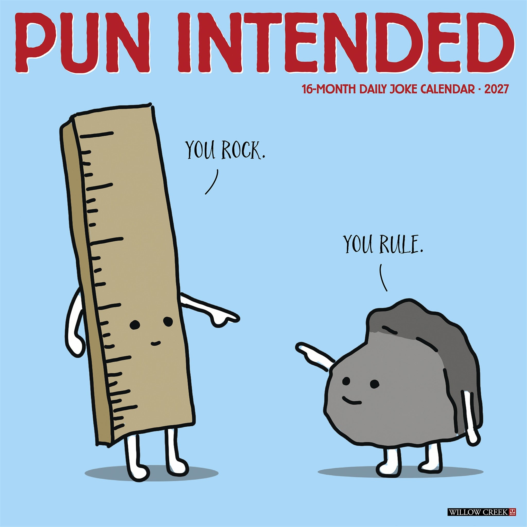 Pun Intended 2027 Wall Calendar