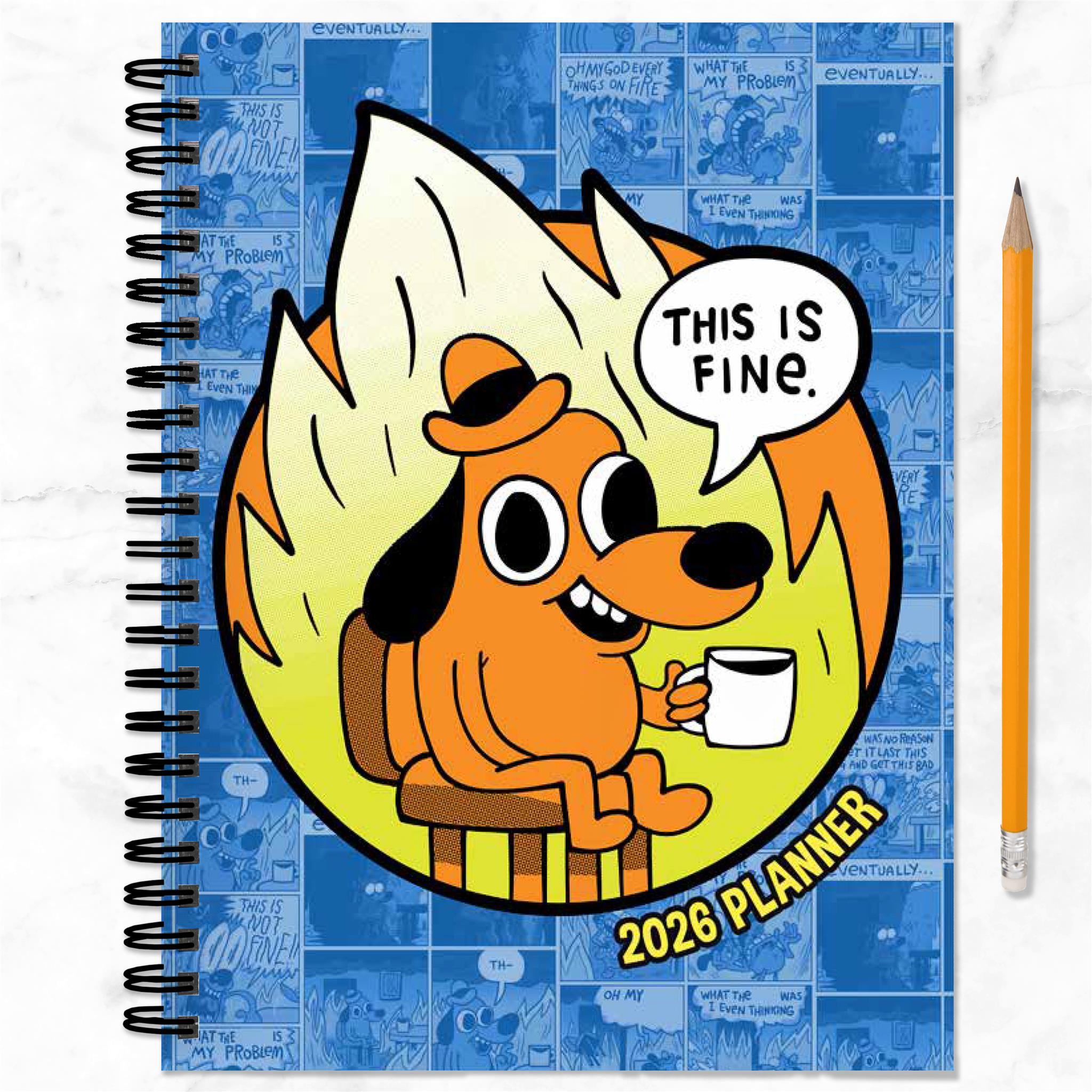 Calendrier des fiançailles 2026 « This is Fine »