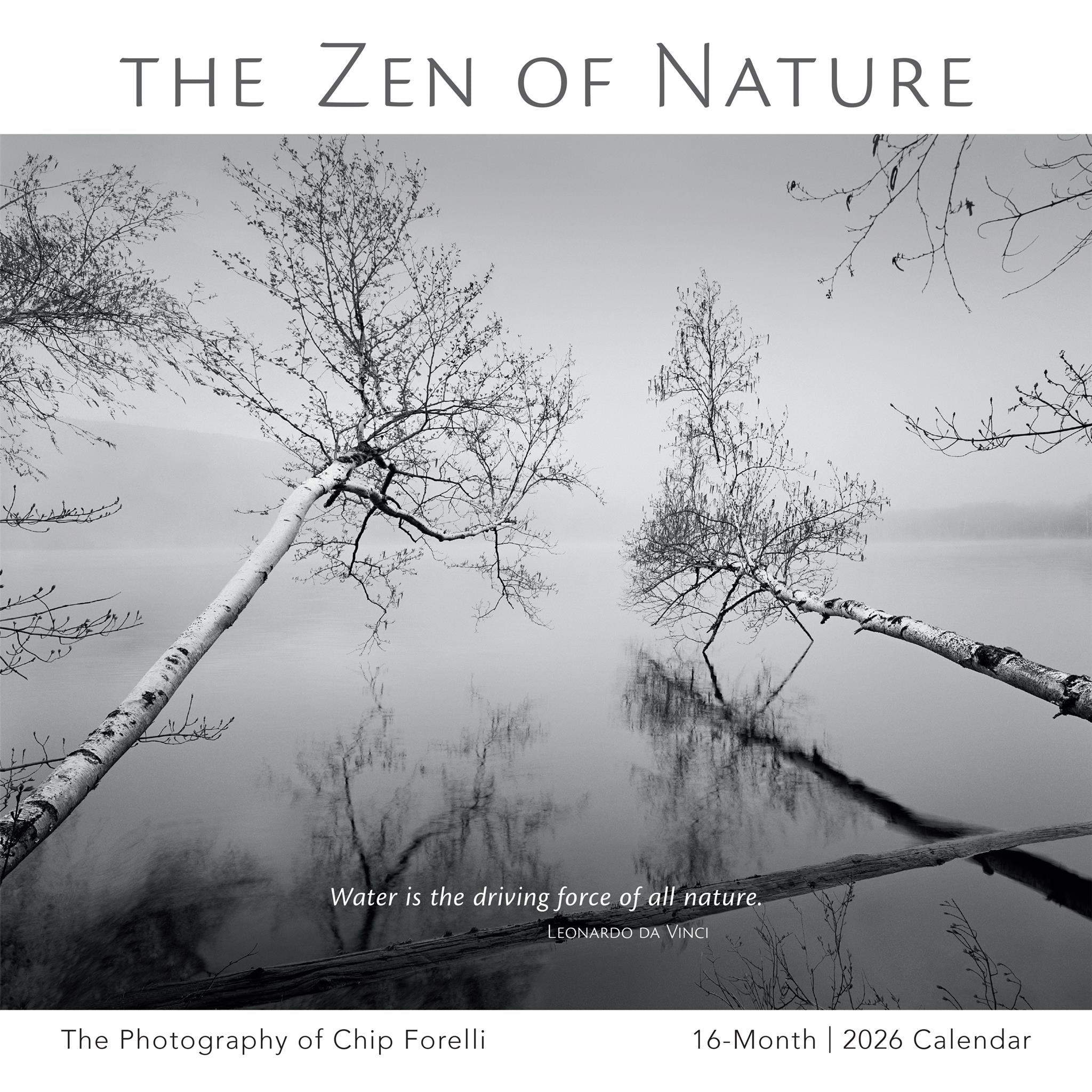 Calendrier mural Zen of Nature 2026 - Disponible uniquement en ligne