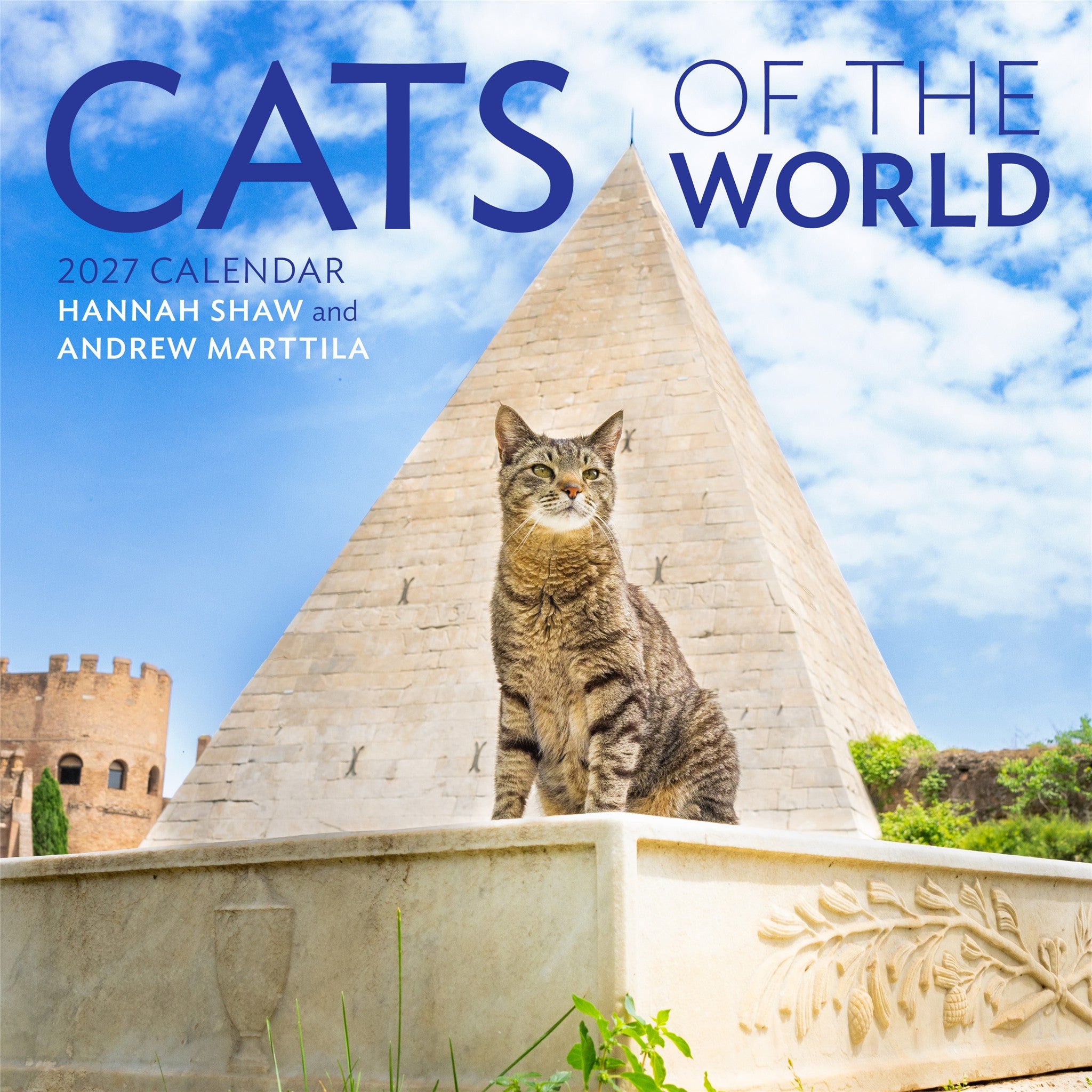 Cats of the World 2027 Wall Calendar - Online Only