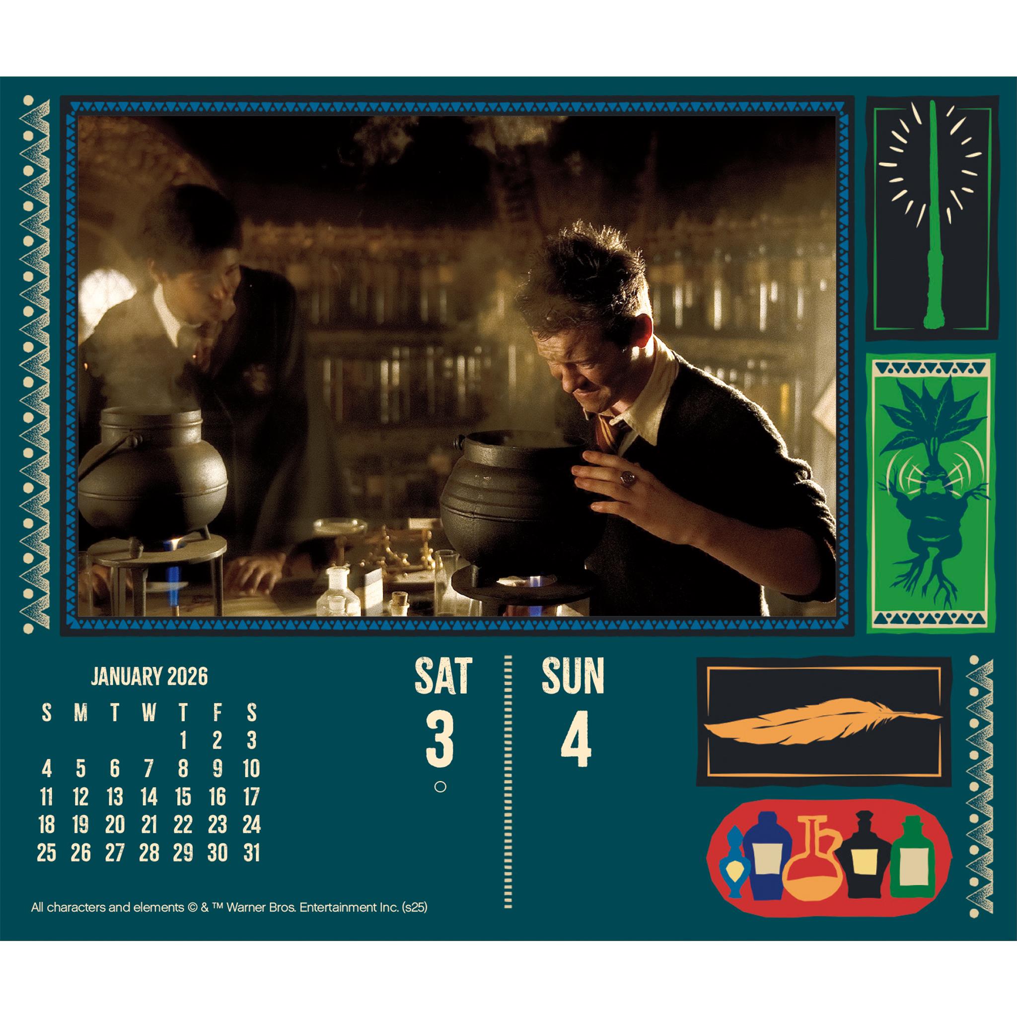 Calendrier Harry Potter 2026