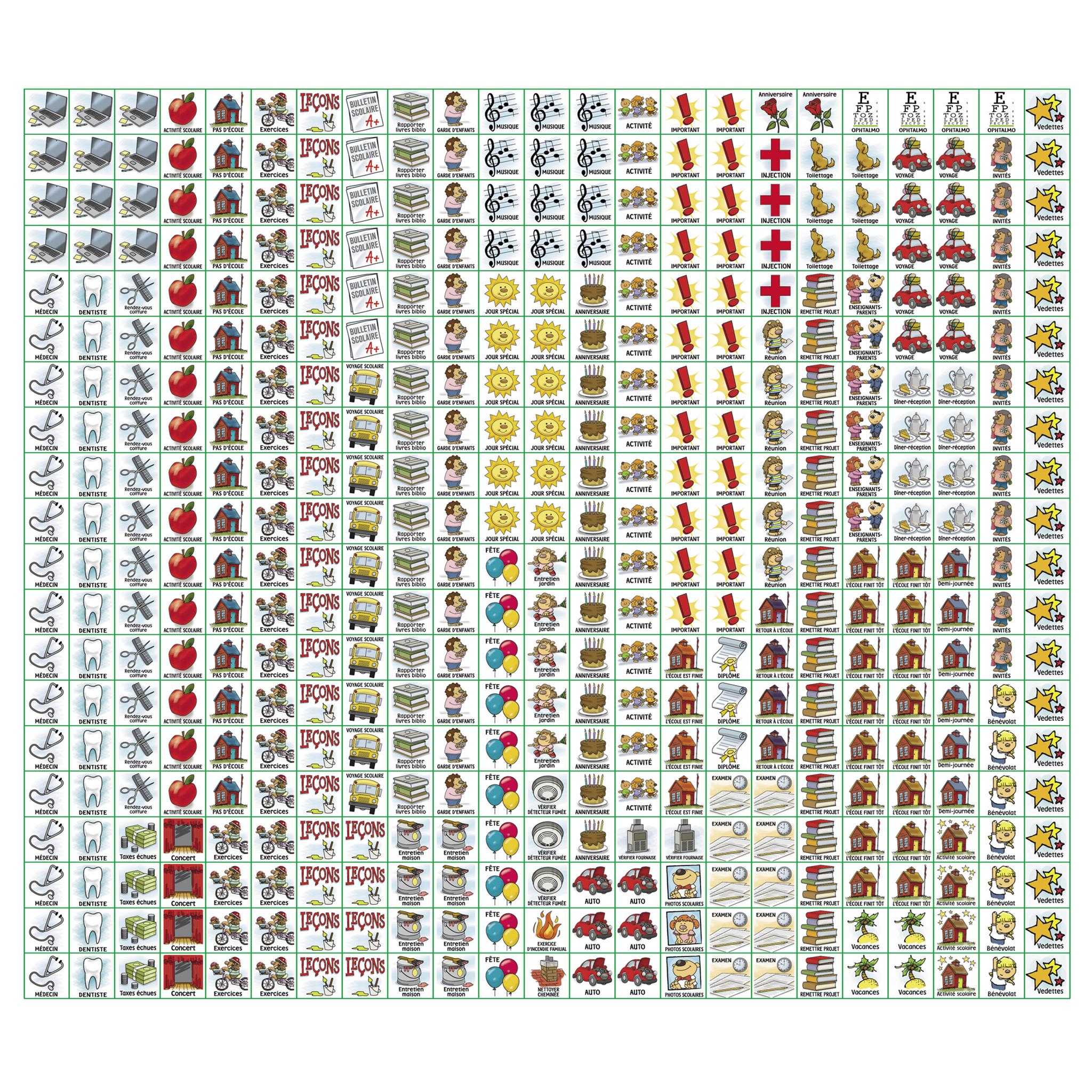 Motherword 2025-2026 Tabbed Wall Calendar (French)