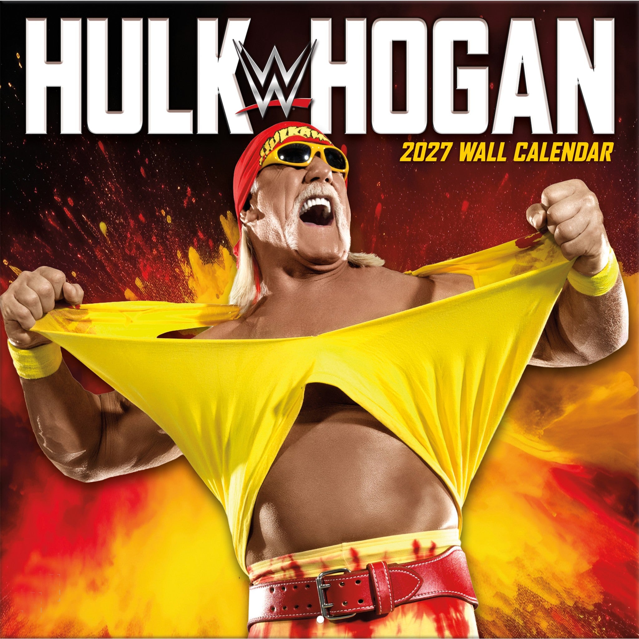 WWE Hulk Hogan 2027 Wall Calendar - Online Only