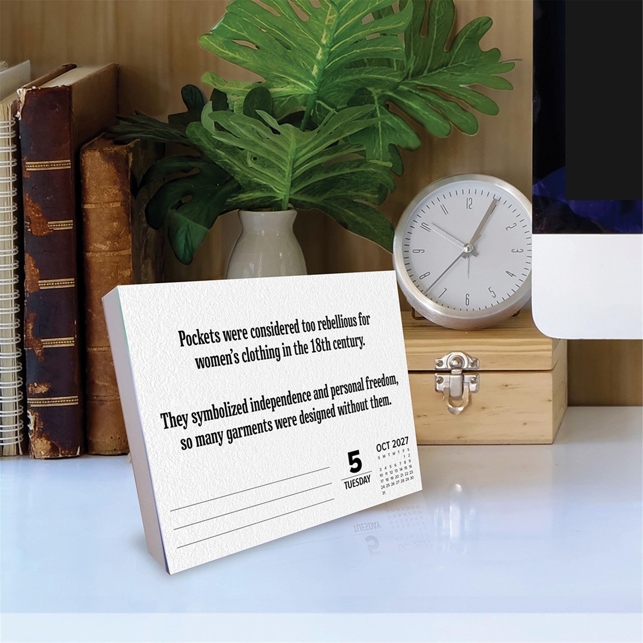 Today I Learned 2027 Box Calendar - Online Only