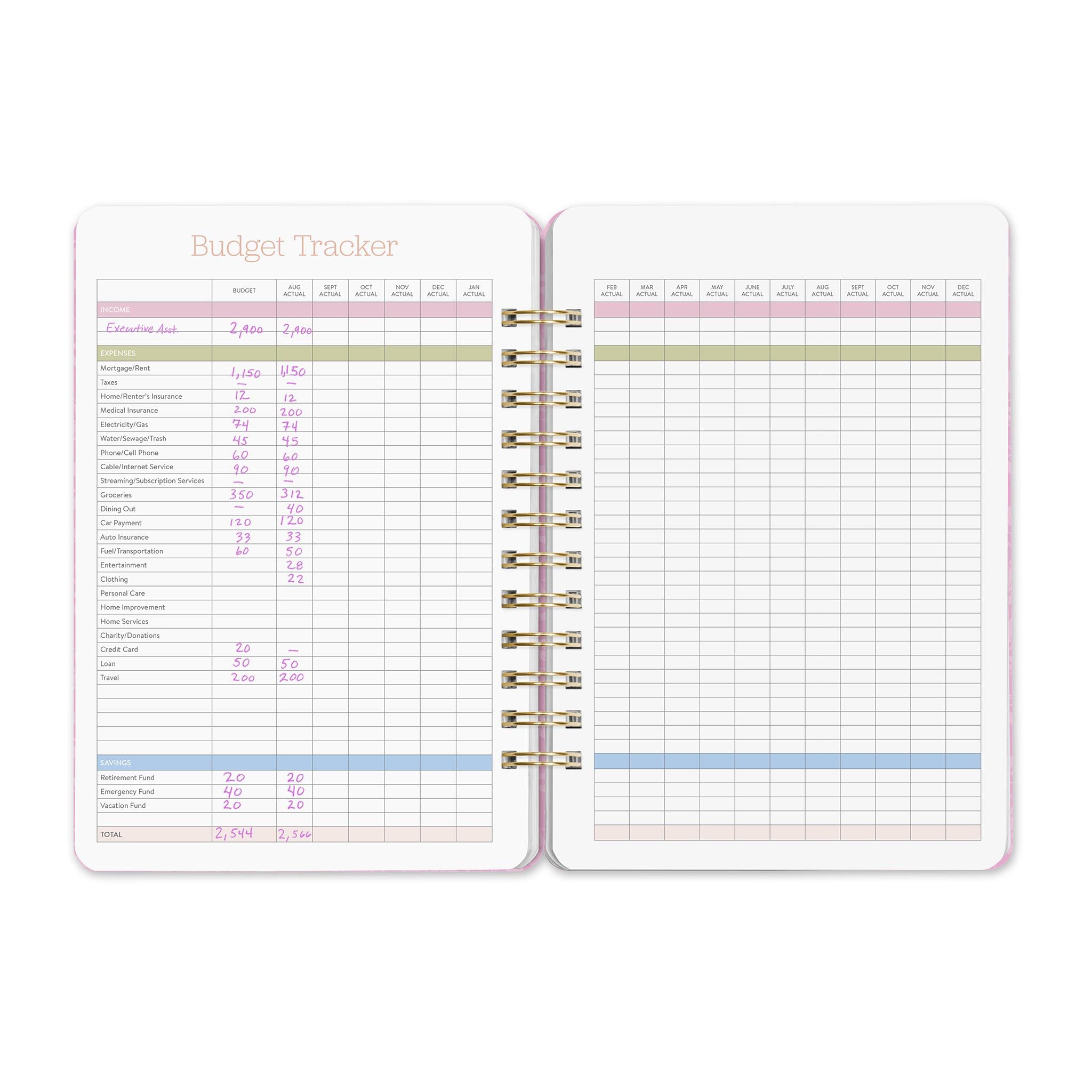 Bella Flora Do It All 2025-2026 Planner Calendar