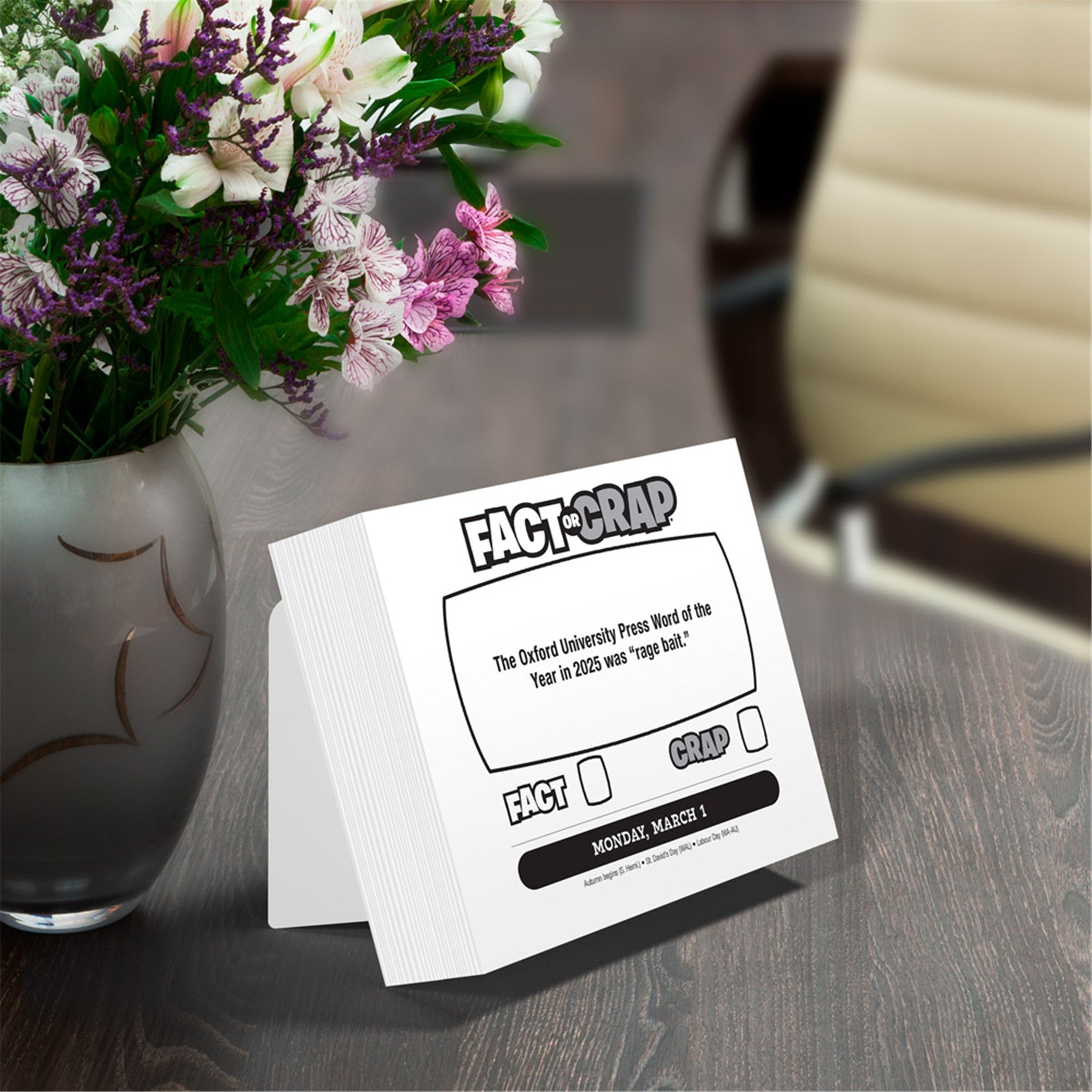 Fact or Crap 2027 Box Calendar