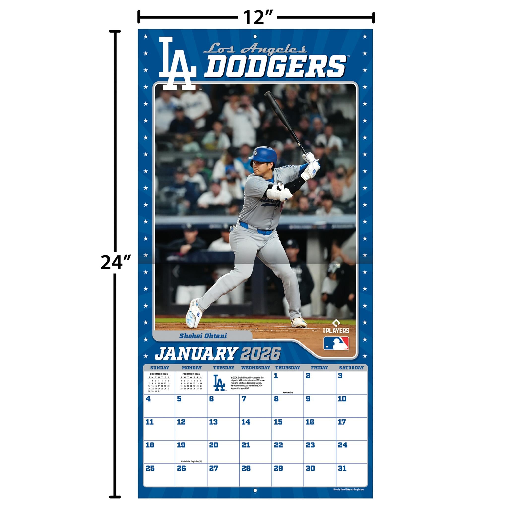MLB Elite 2026 Wall Calendar