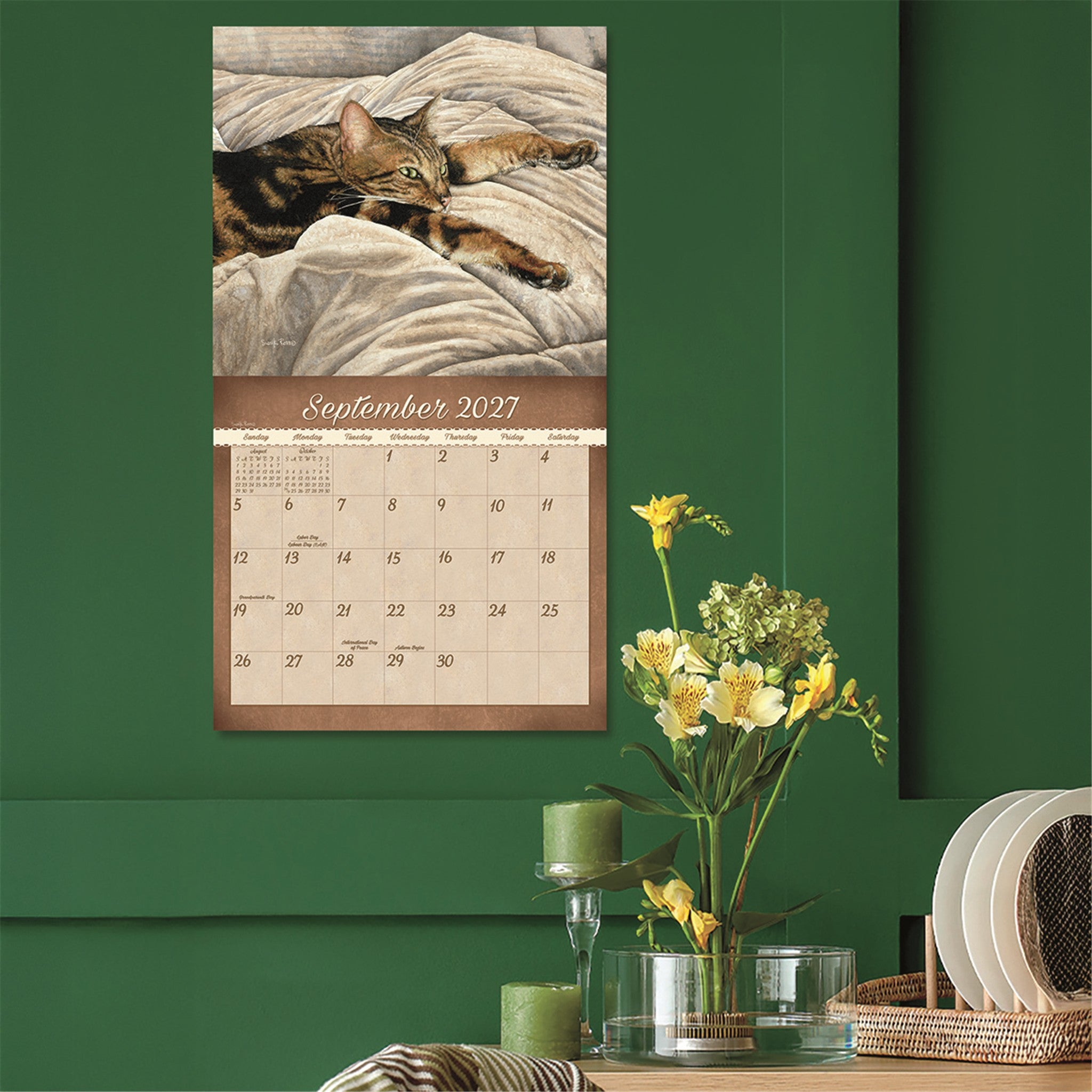 Cats We Love Special Edition 2027 Wall Calendar