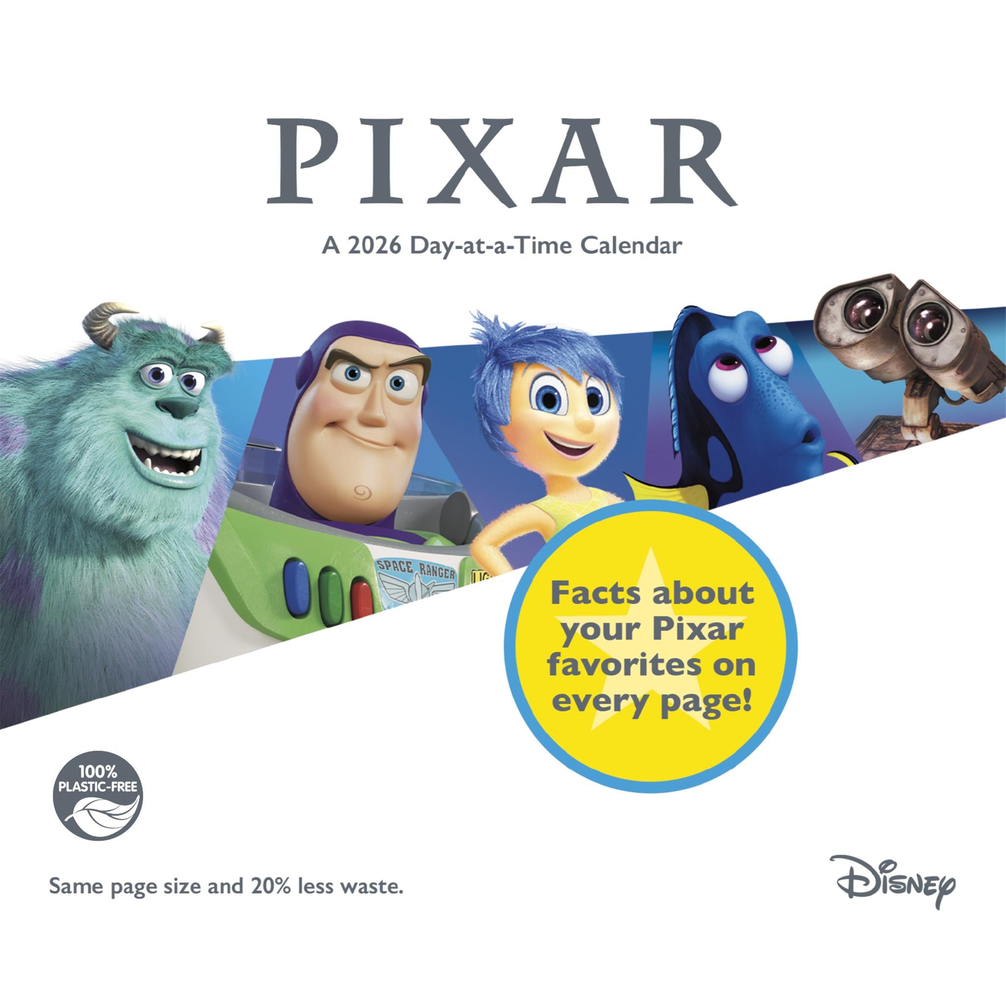 Calendrier Disney Pixar 2026 en boîte - Disponible uniquement en ligne