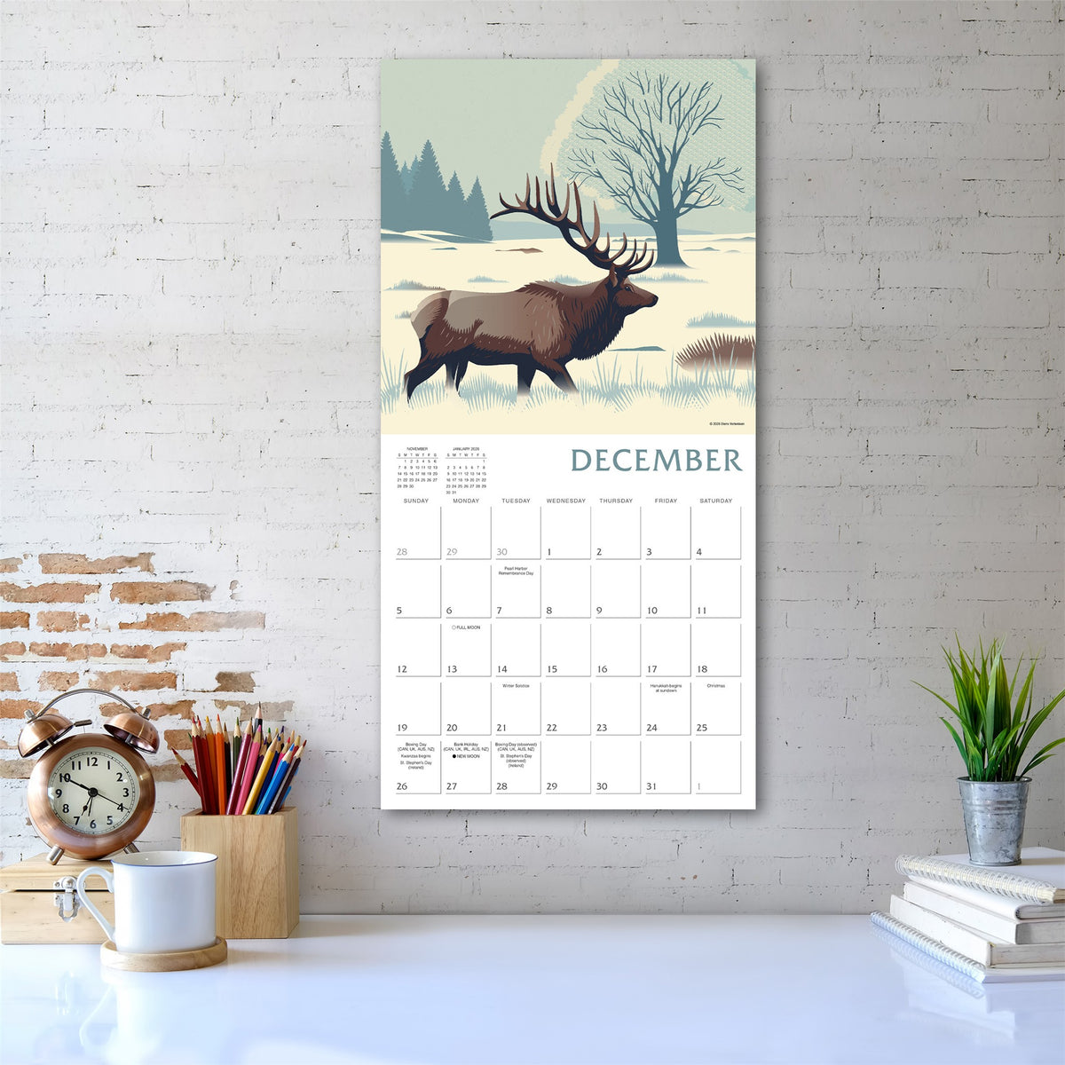 Calendrier Mural La Vie en Montagne 2027 - Exclusivement en Ligne