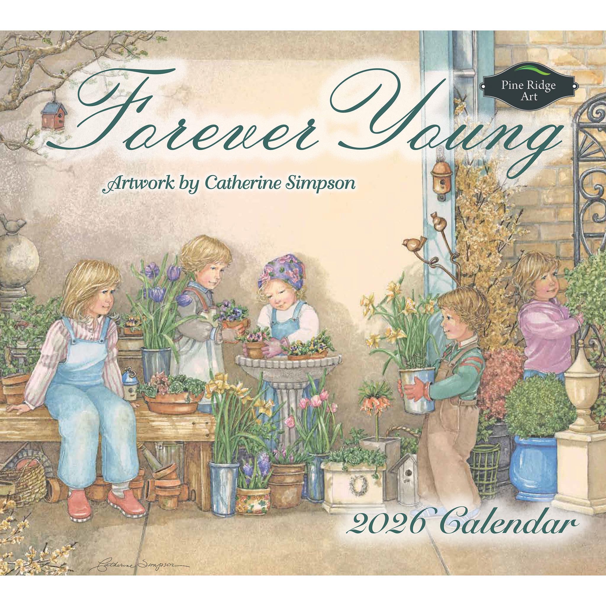 Calendrier mural Forever Young 2026