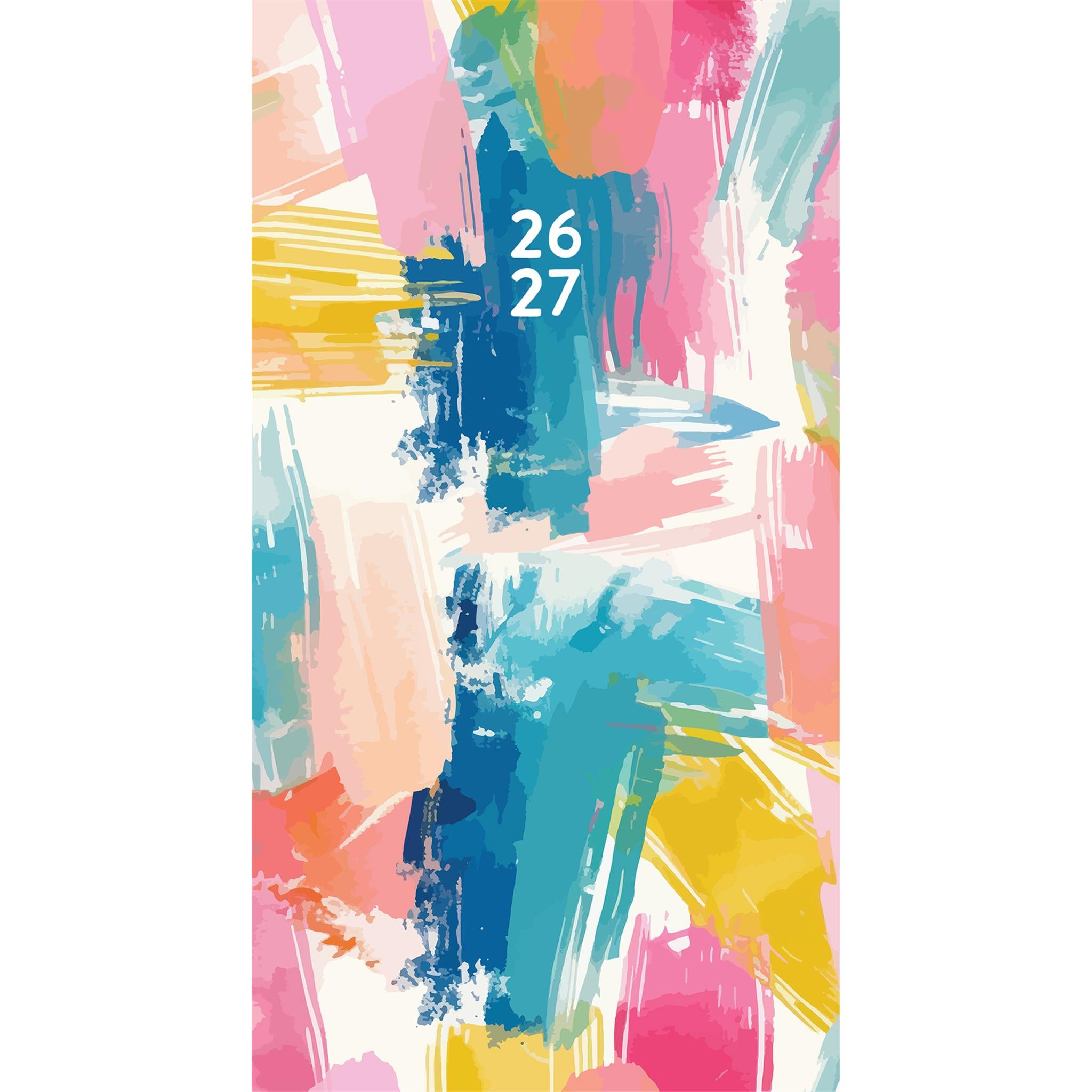 Agenda de poche 2026, style pastel peint