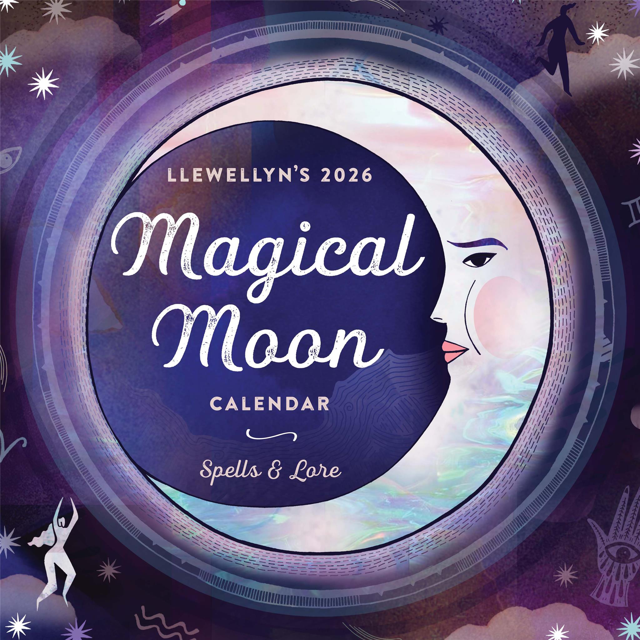 Calendrier mural Lune magique 2026