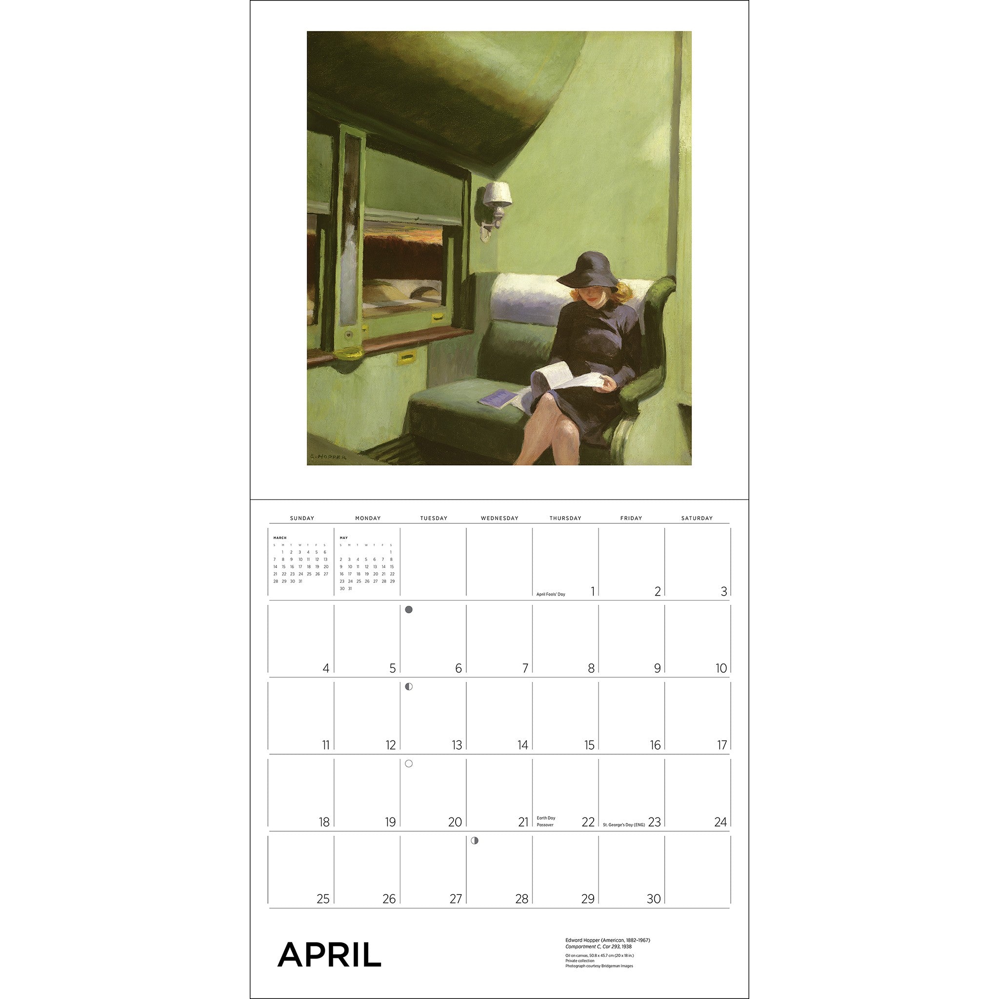 Edward Hopper 2027 Wall Calendar