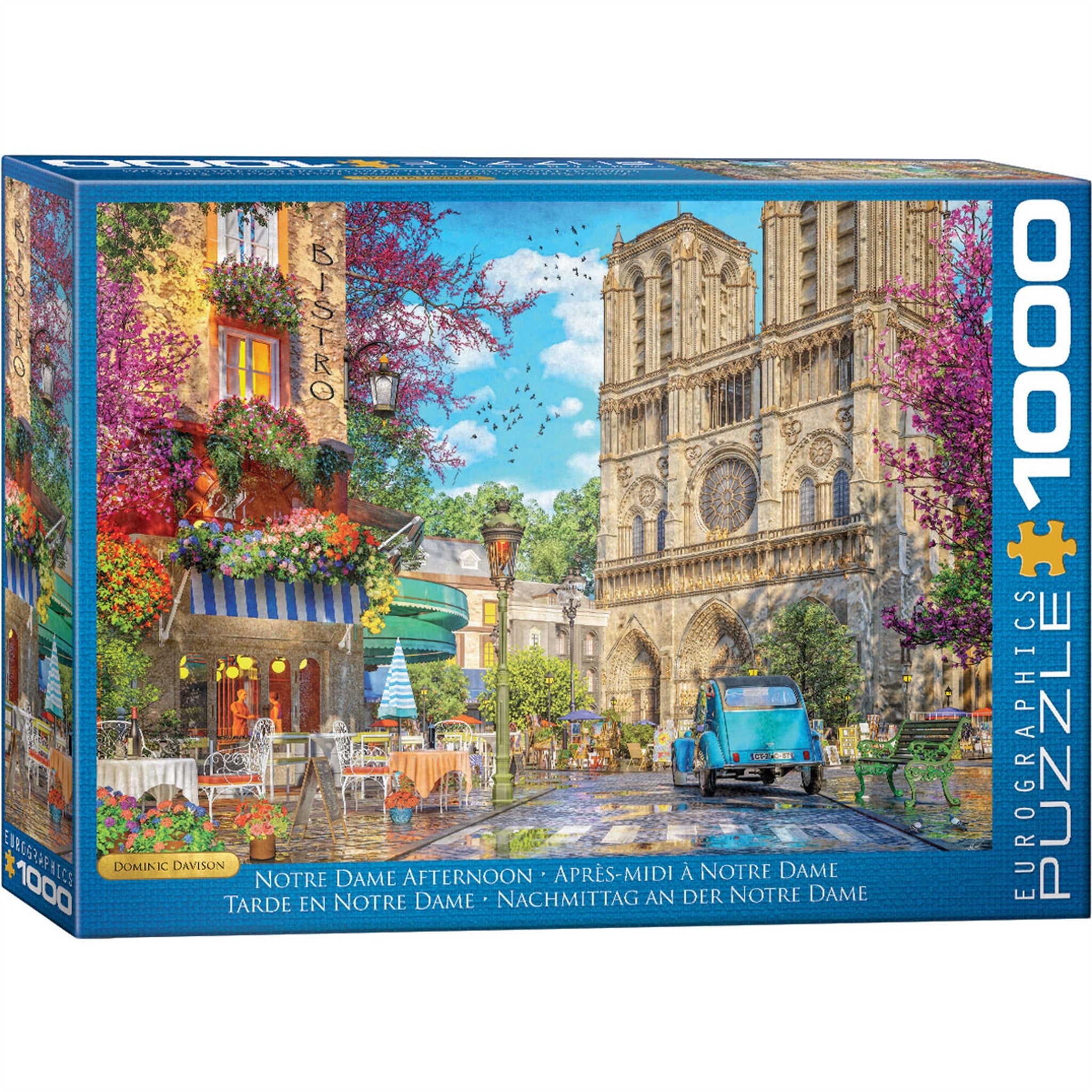 Puzzle Notre Dame après-midi 1000 pièces - En ligne seulement