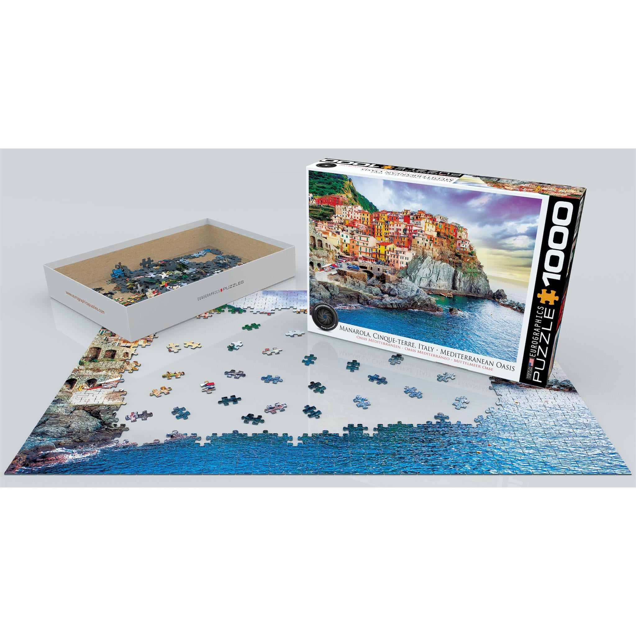 Italy Manarola, Cinque-Terre 1000 Piece Puzzle