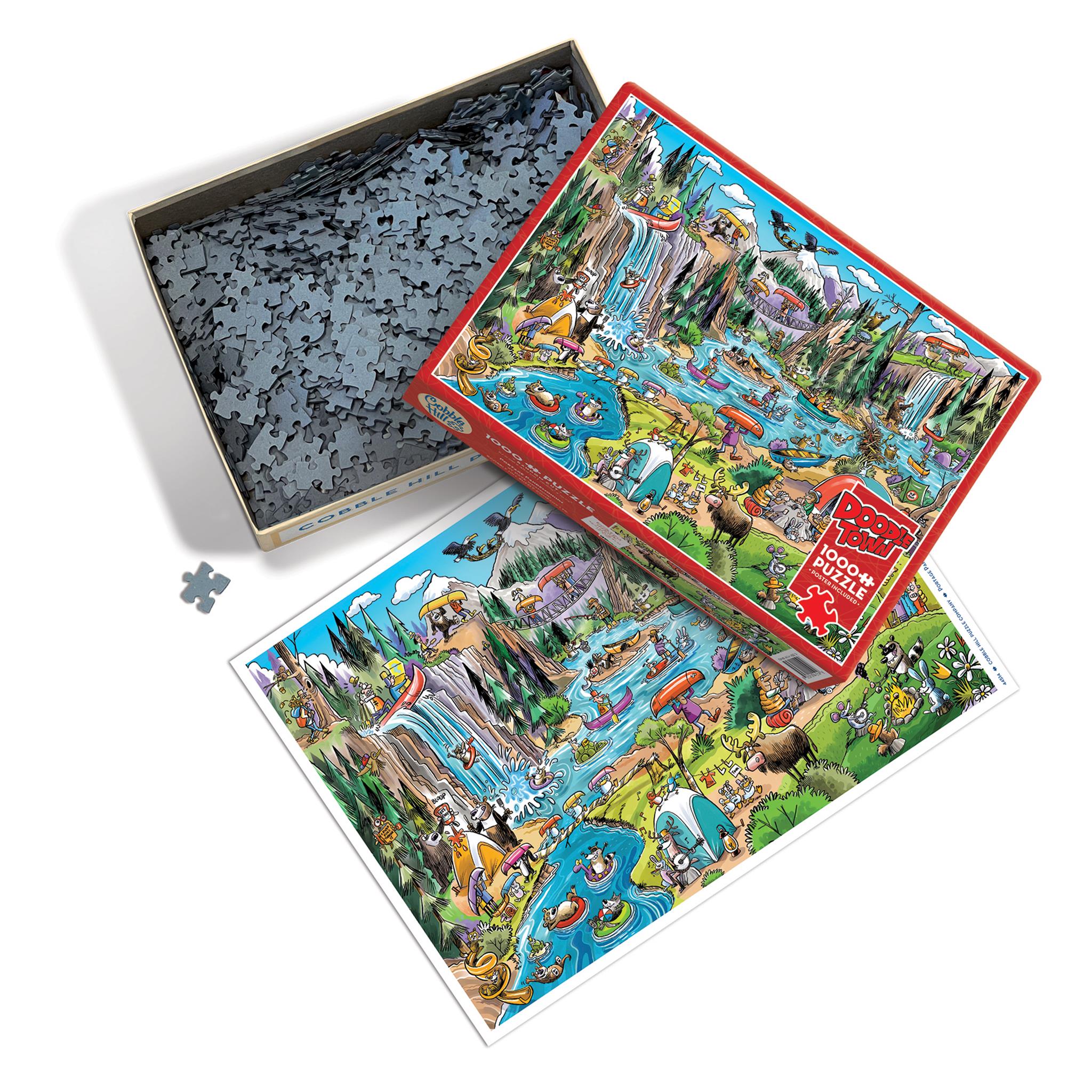 Portage Pandemonium Doodletown 1000 Piece Puzzle