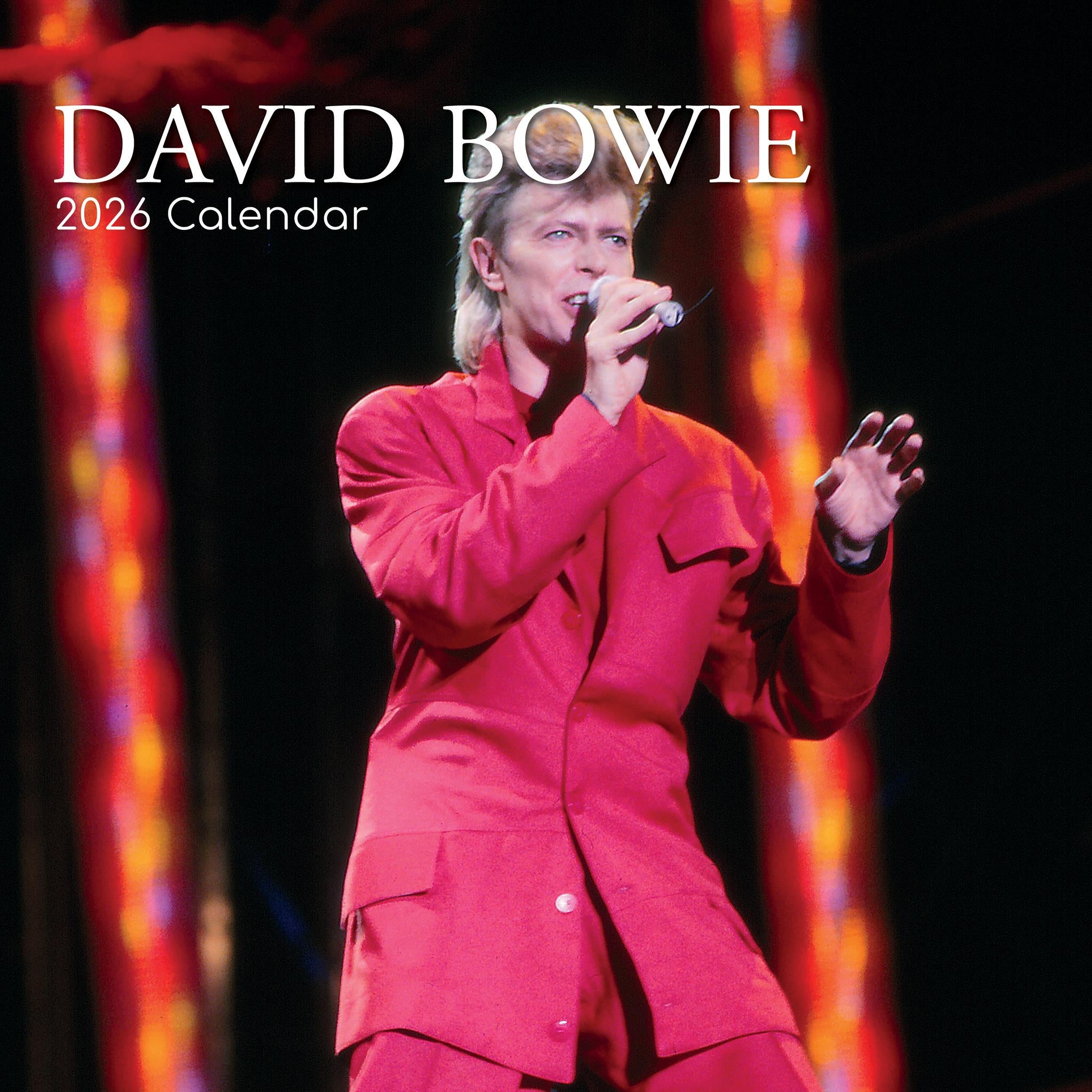 Calendrier mural David Bowie 2026