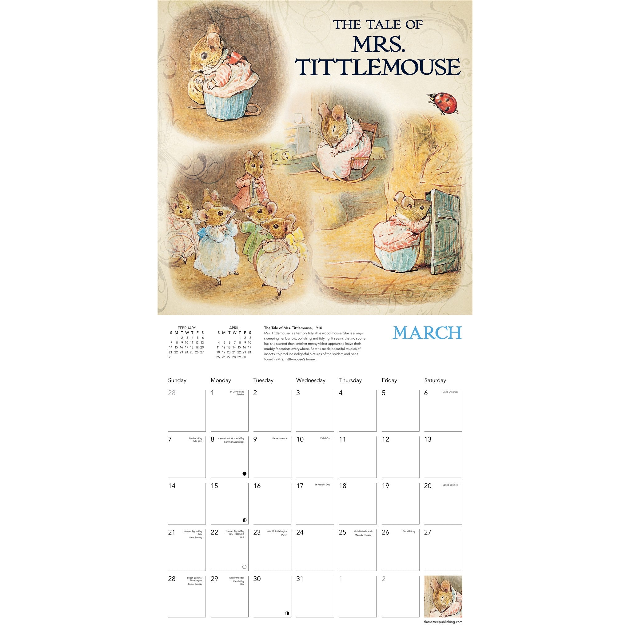 The World of Peter Rabbit 2027 Wall Calendar - Online Only