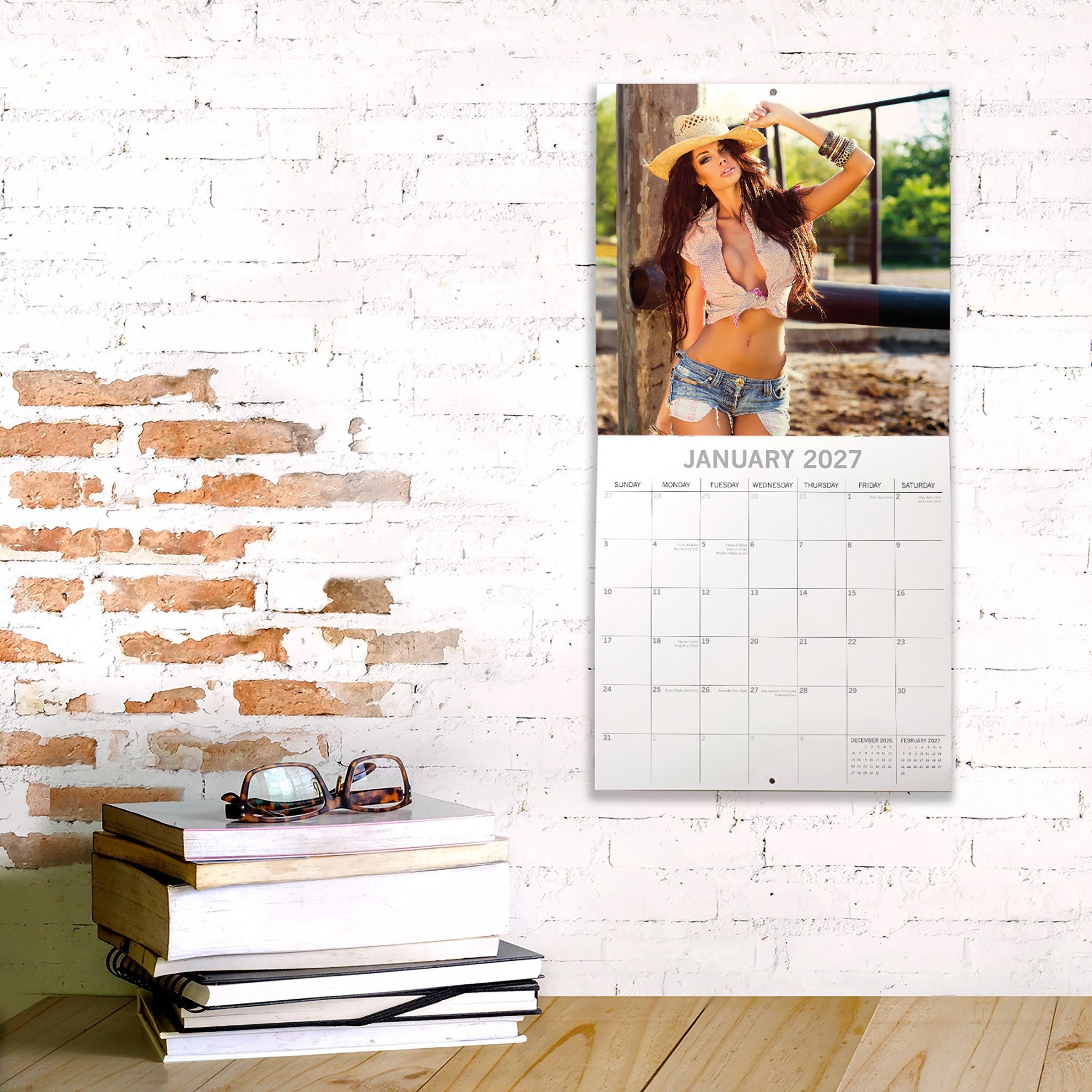 Cowgirls 2027 Wall Calendar