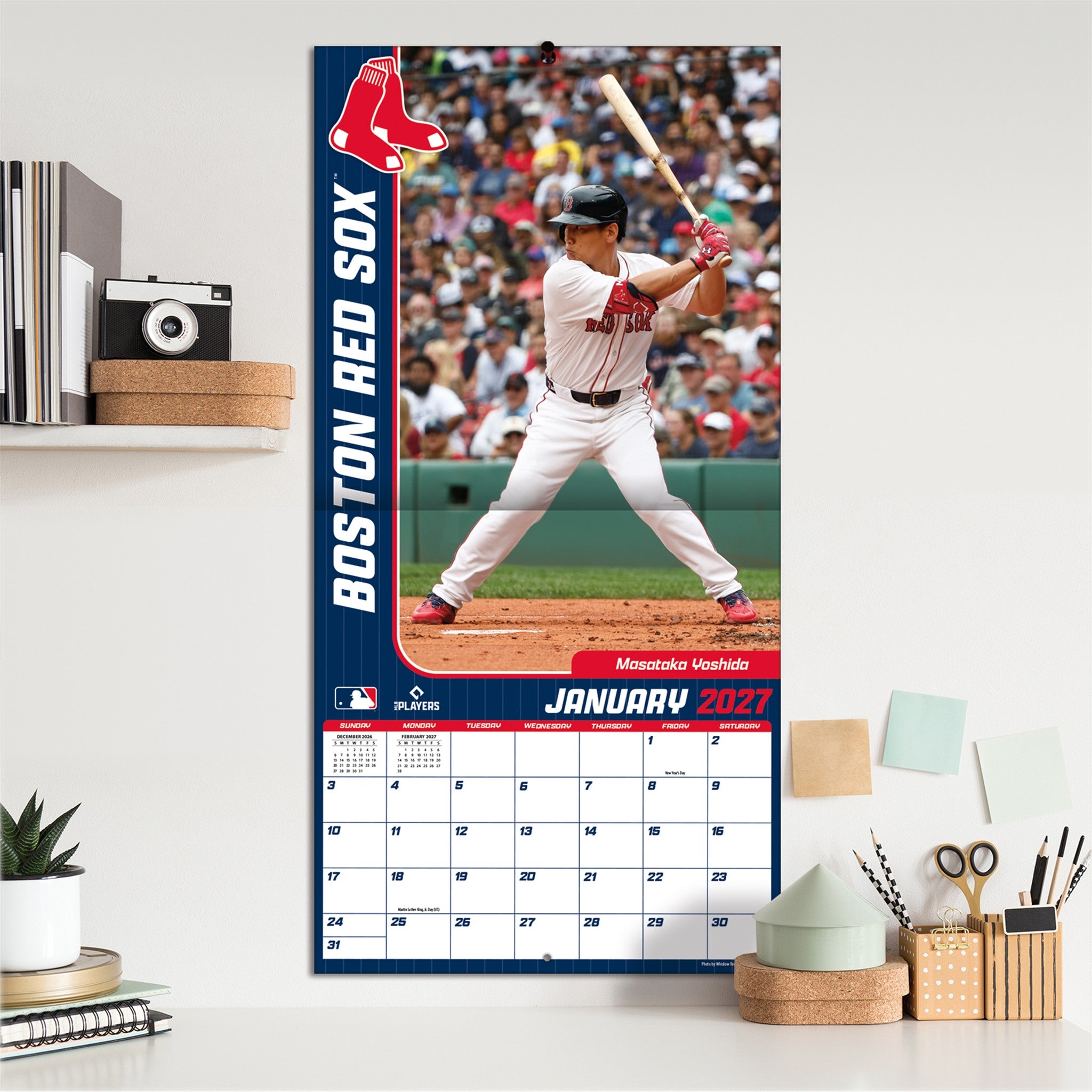 MLB Boston Red Sox 2027 Wall Calendar