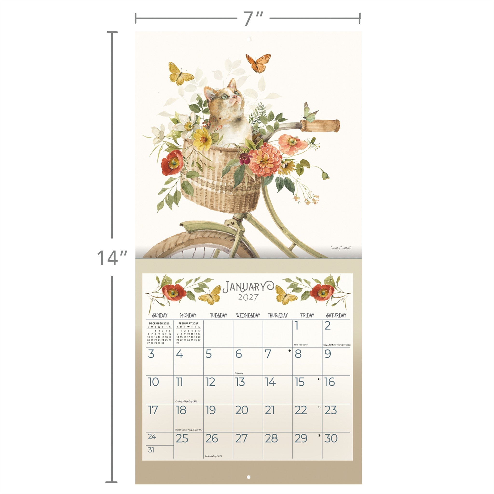 A Beautiful Ride 2027 Mini Calendar
