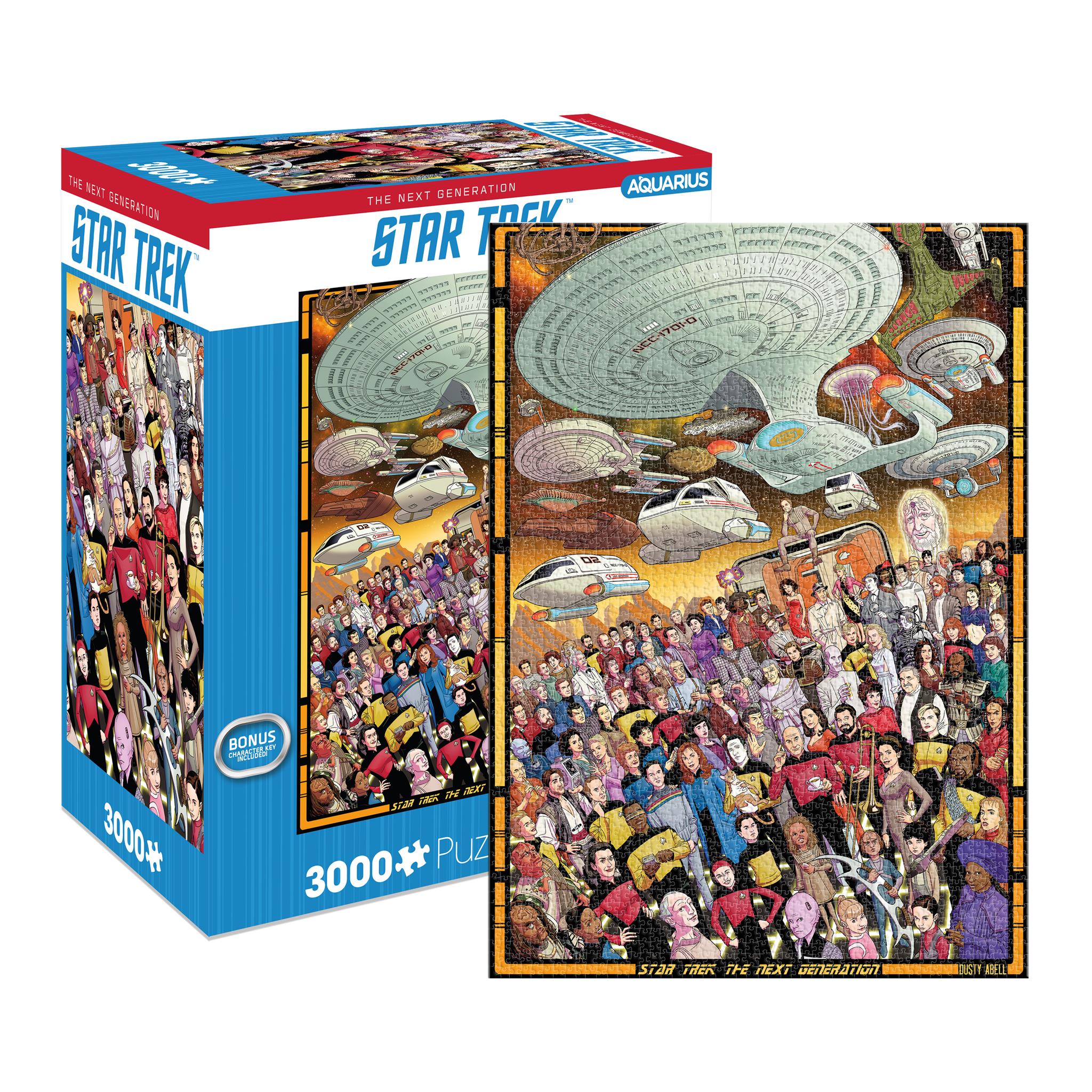 Puzzle Star Trek : La Nouvelle Génération de 3000 pièces