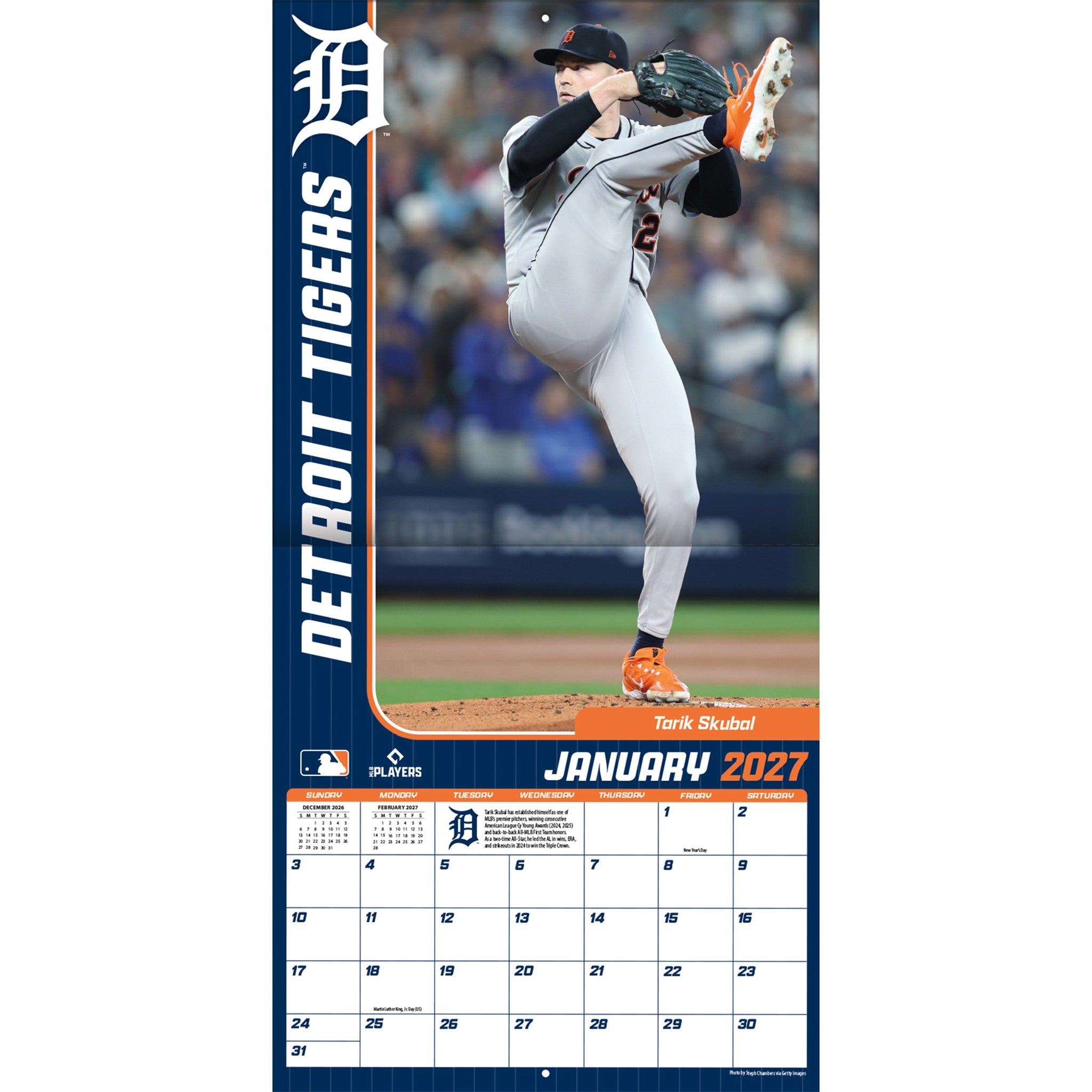 MLB Elite 2027 Wall Calendar