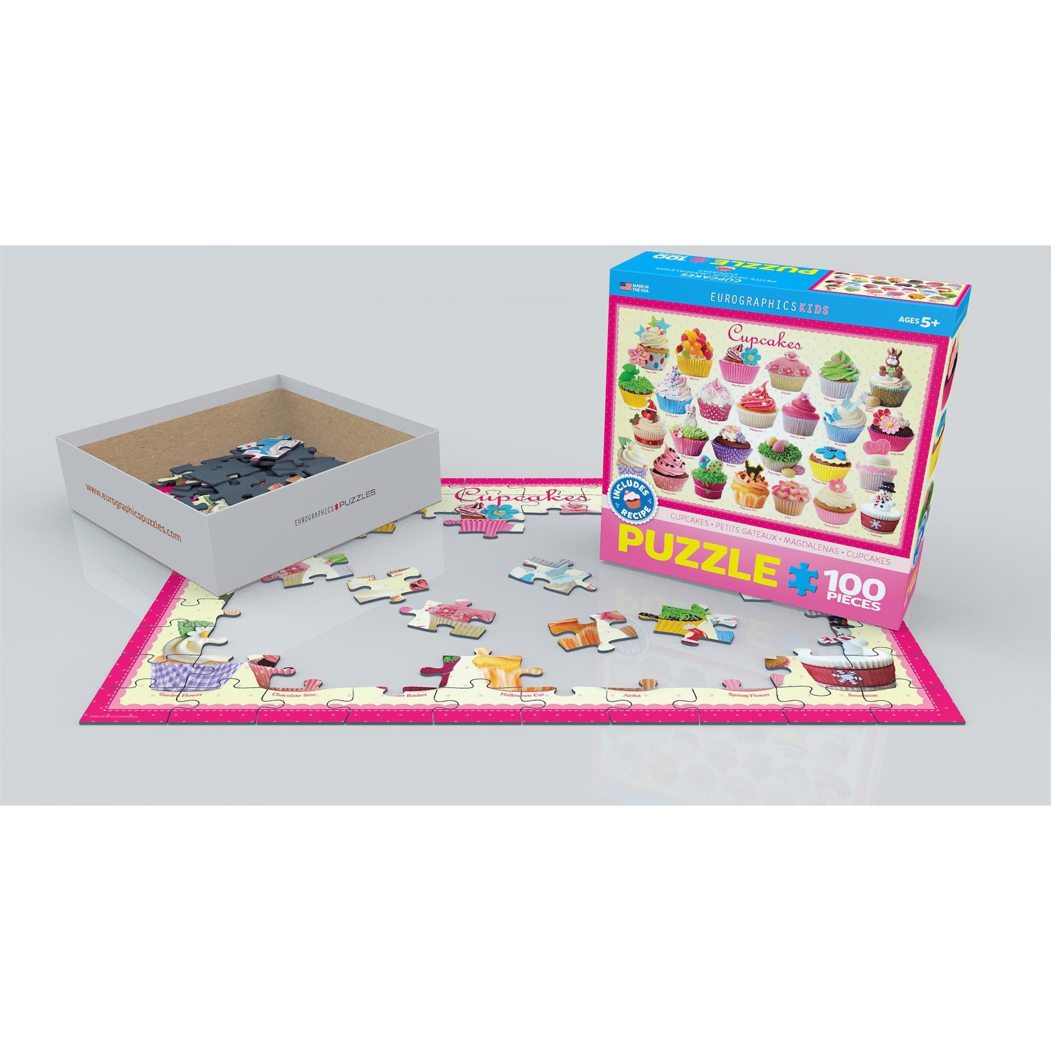 Puzzle de 100 pièces Cupcakes