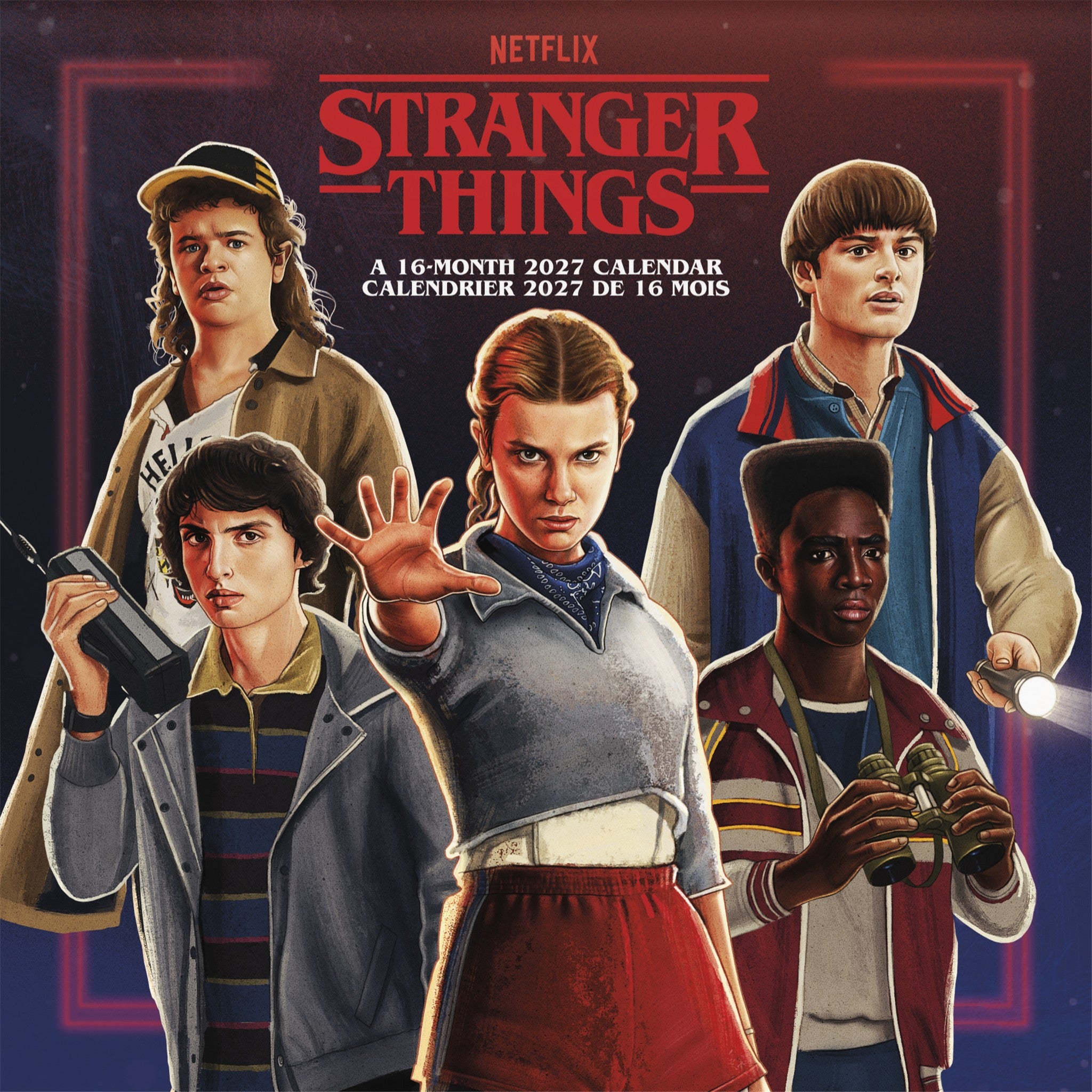 Stranger Things 2027 Wall Calendar