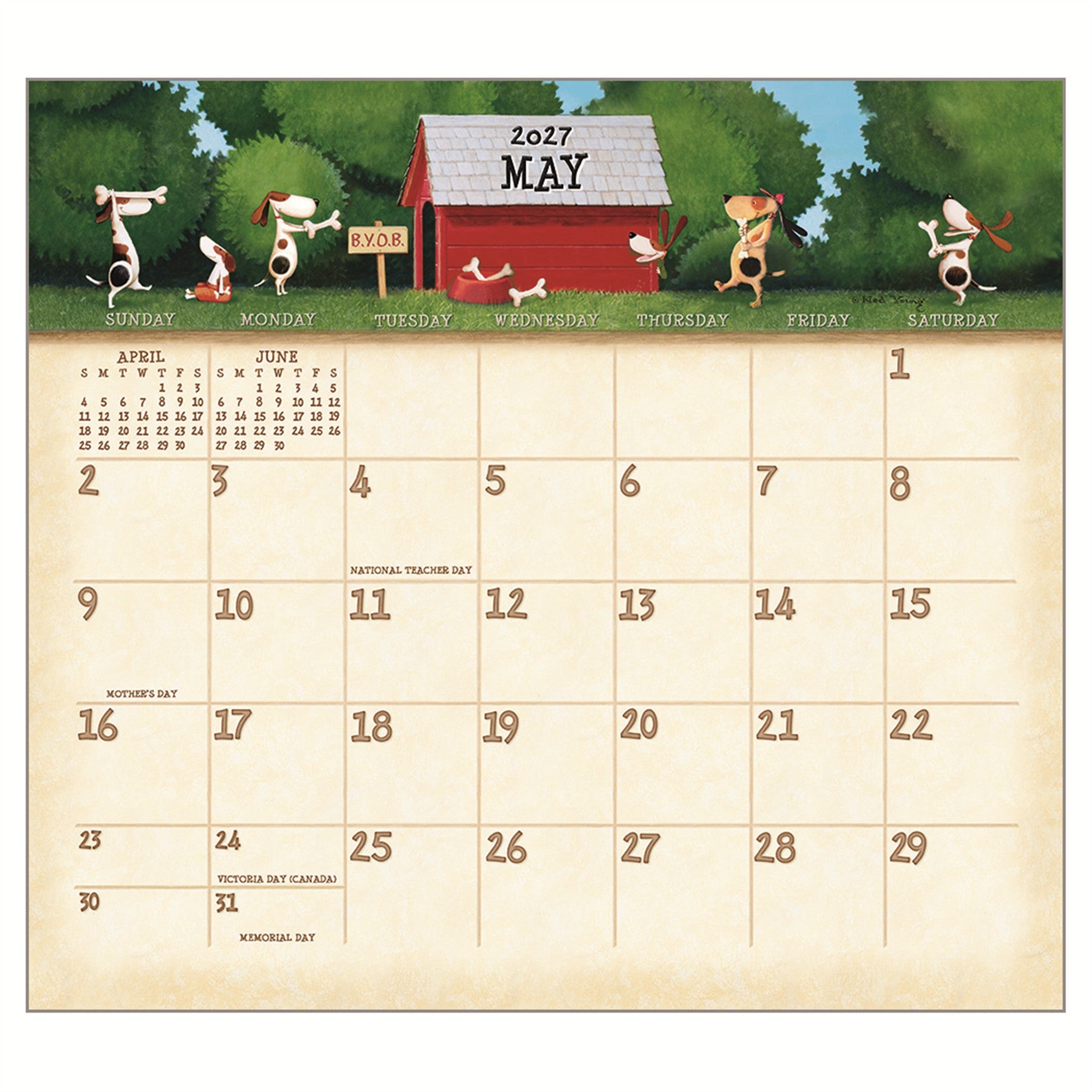 A Dog's Life Special Edition 2027 Wall Calendar