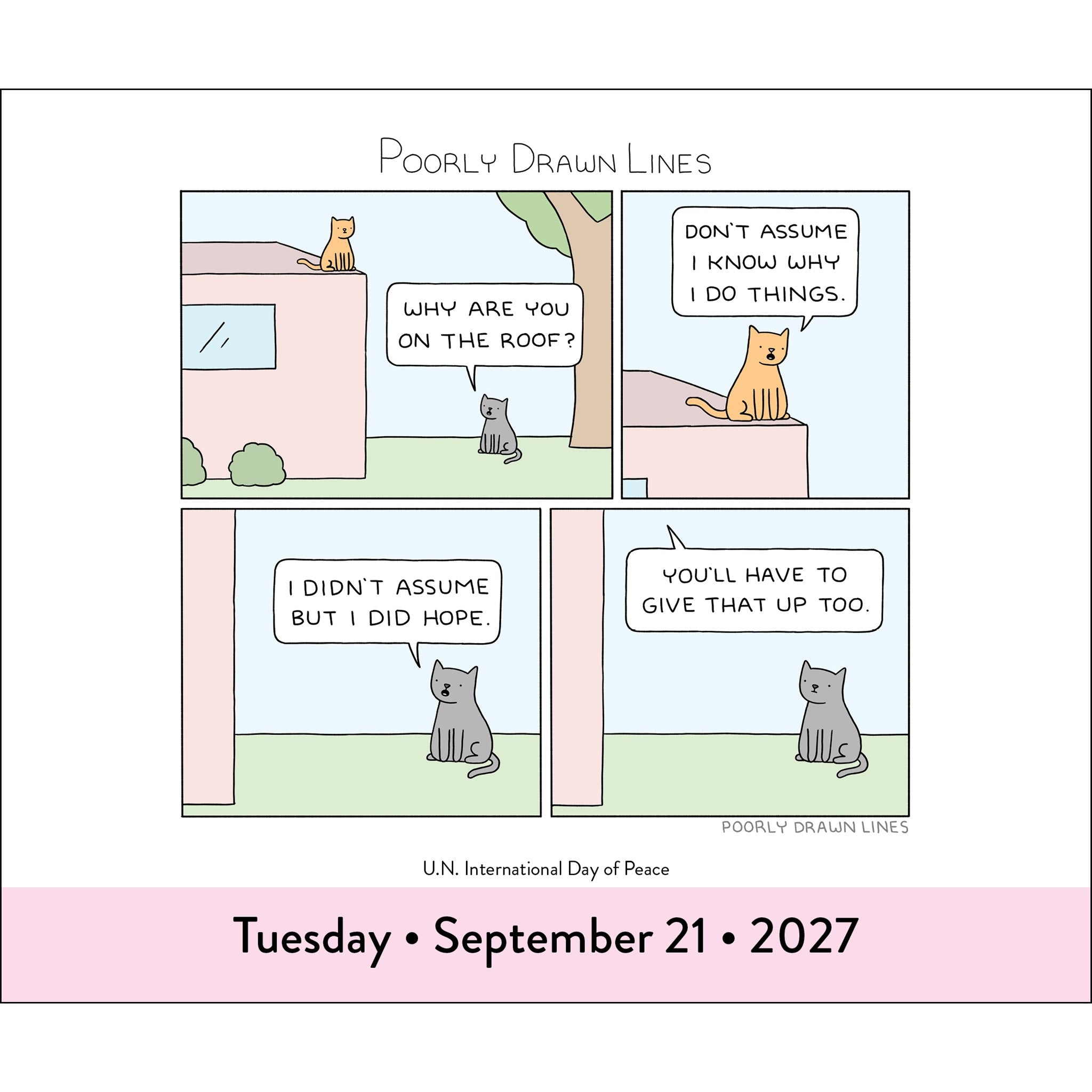 Poorly Drawn Lines 2027 Box Calendar - Online Only