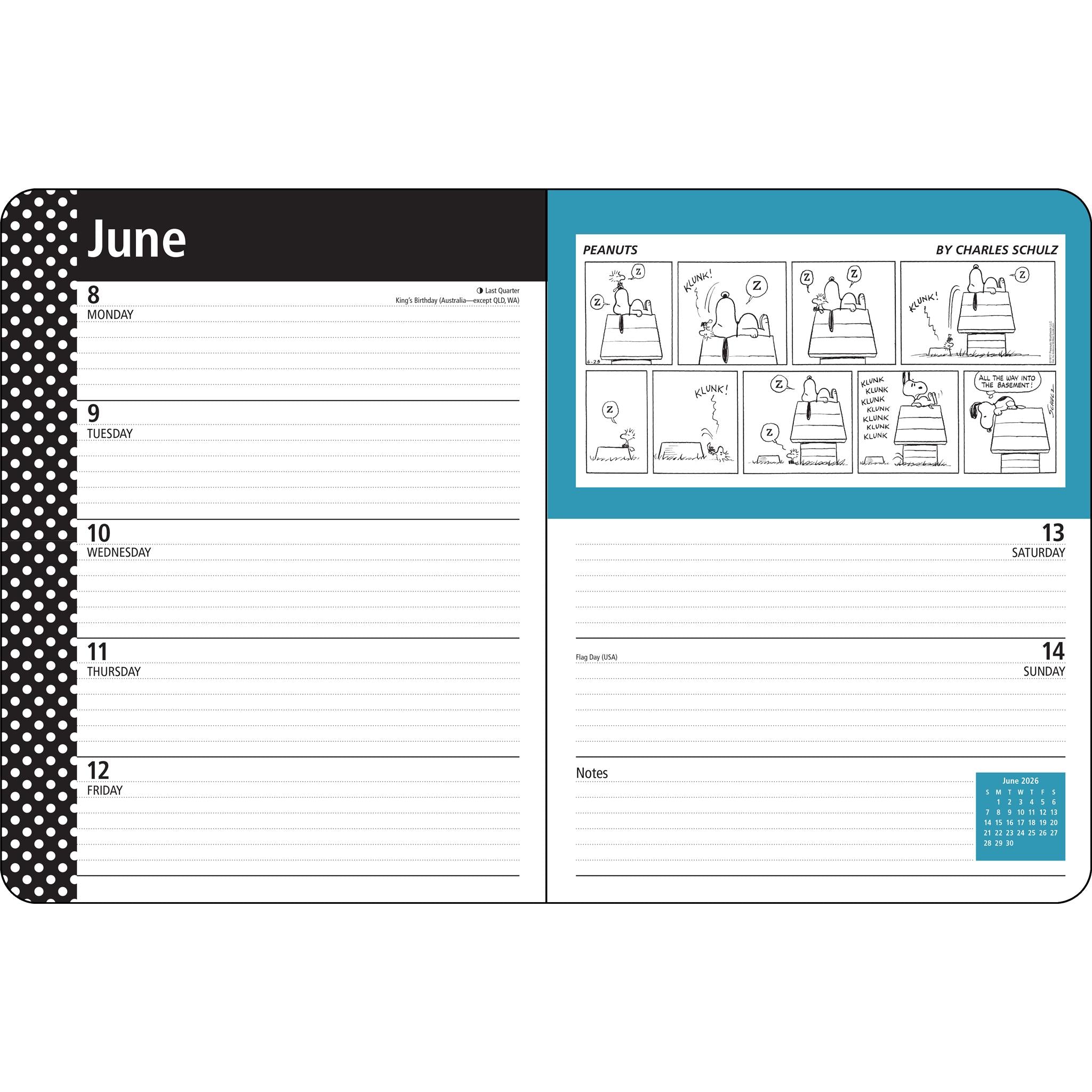 Peanuts® 2026 Engagement Calendar
