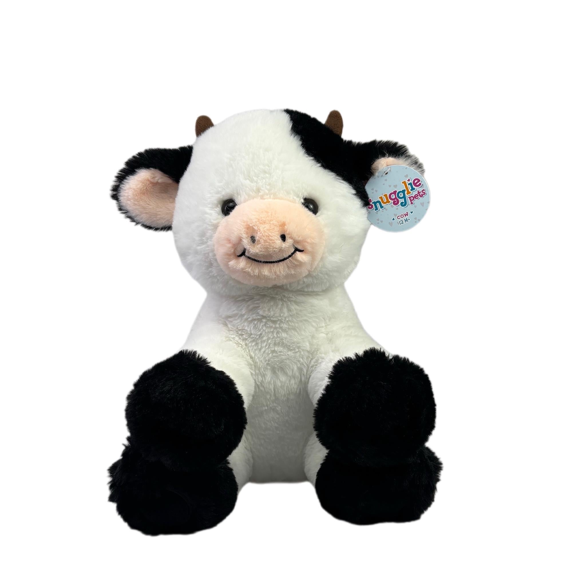 Peluche vache de 30 cm