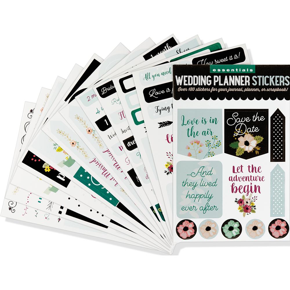 Autocollants pour organisateur de mariage