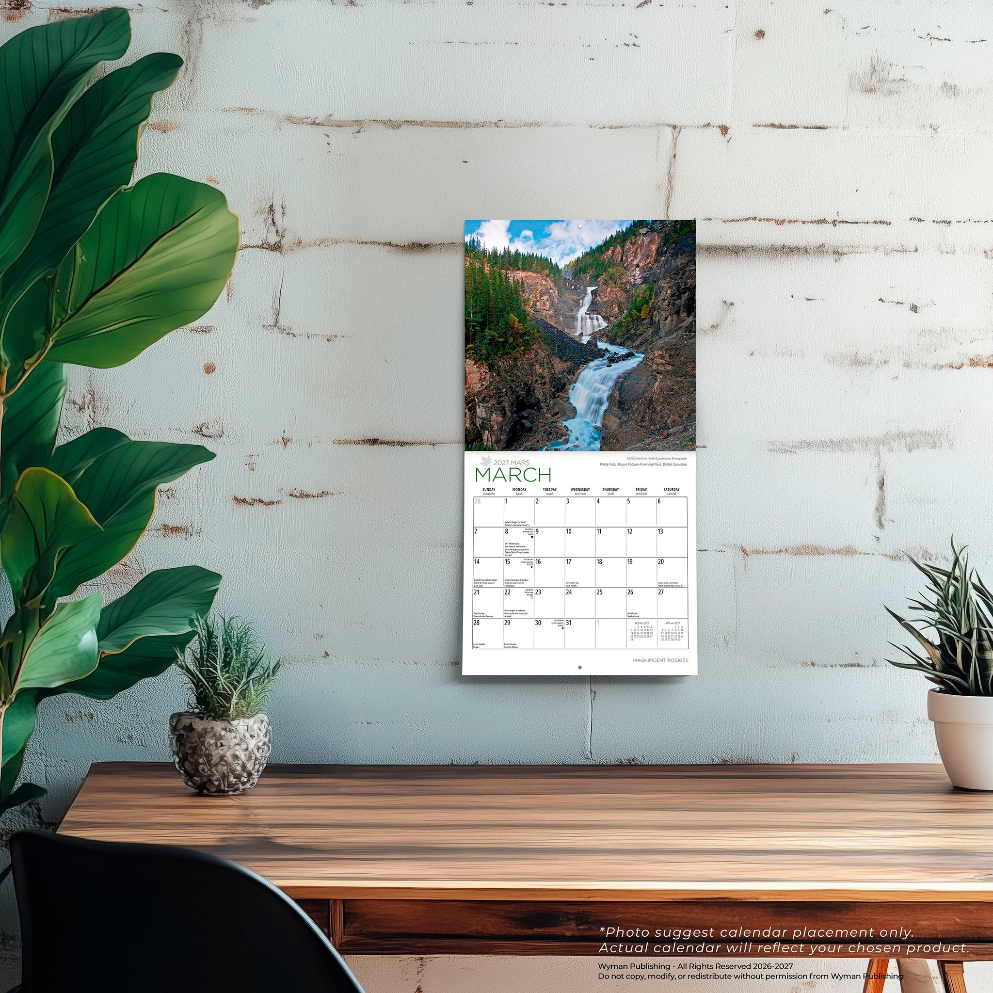 Magnificent Rockies 2027 Mini Calendar - Online Only