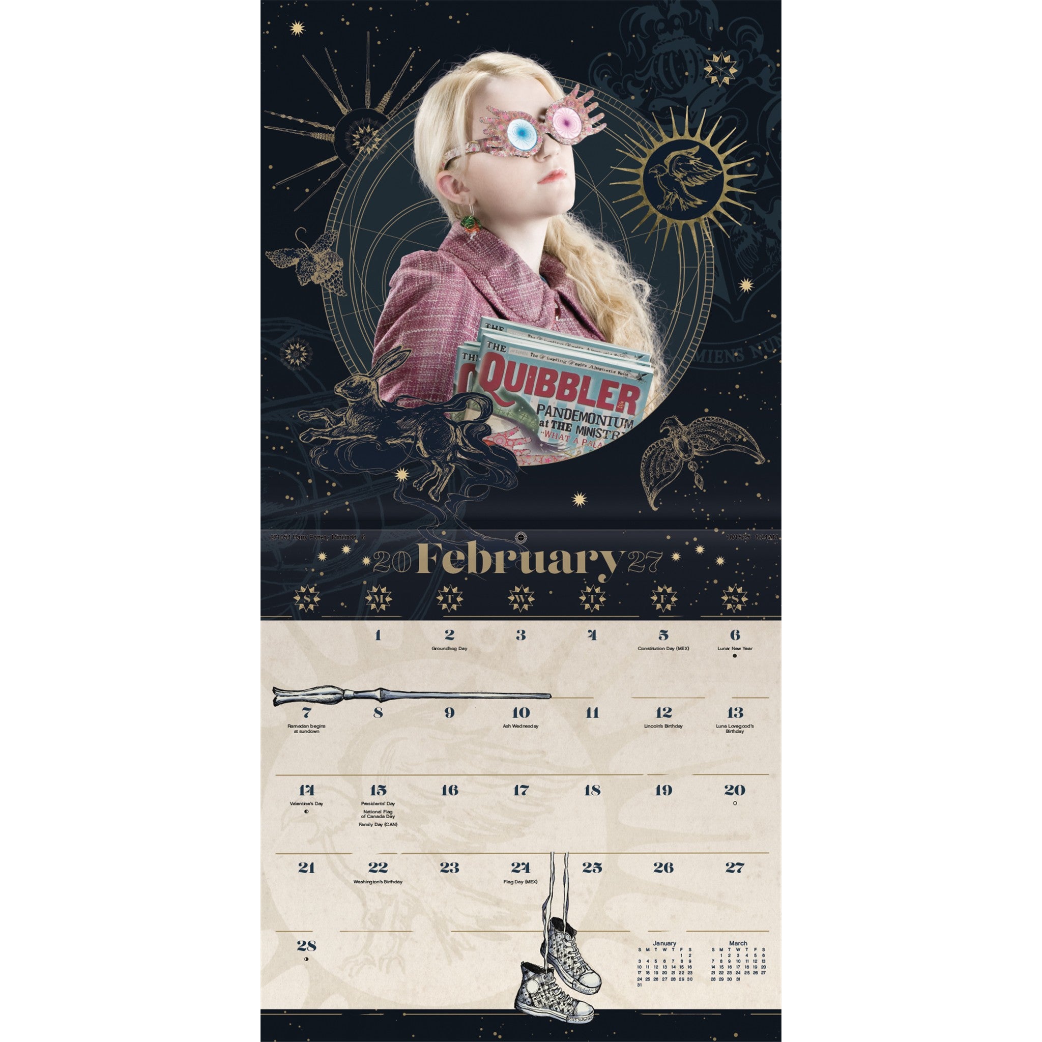 Mini Calendrier Harry Potter 2027