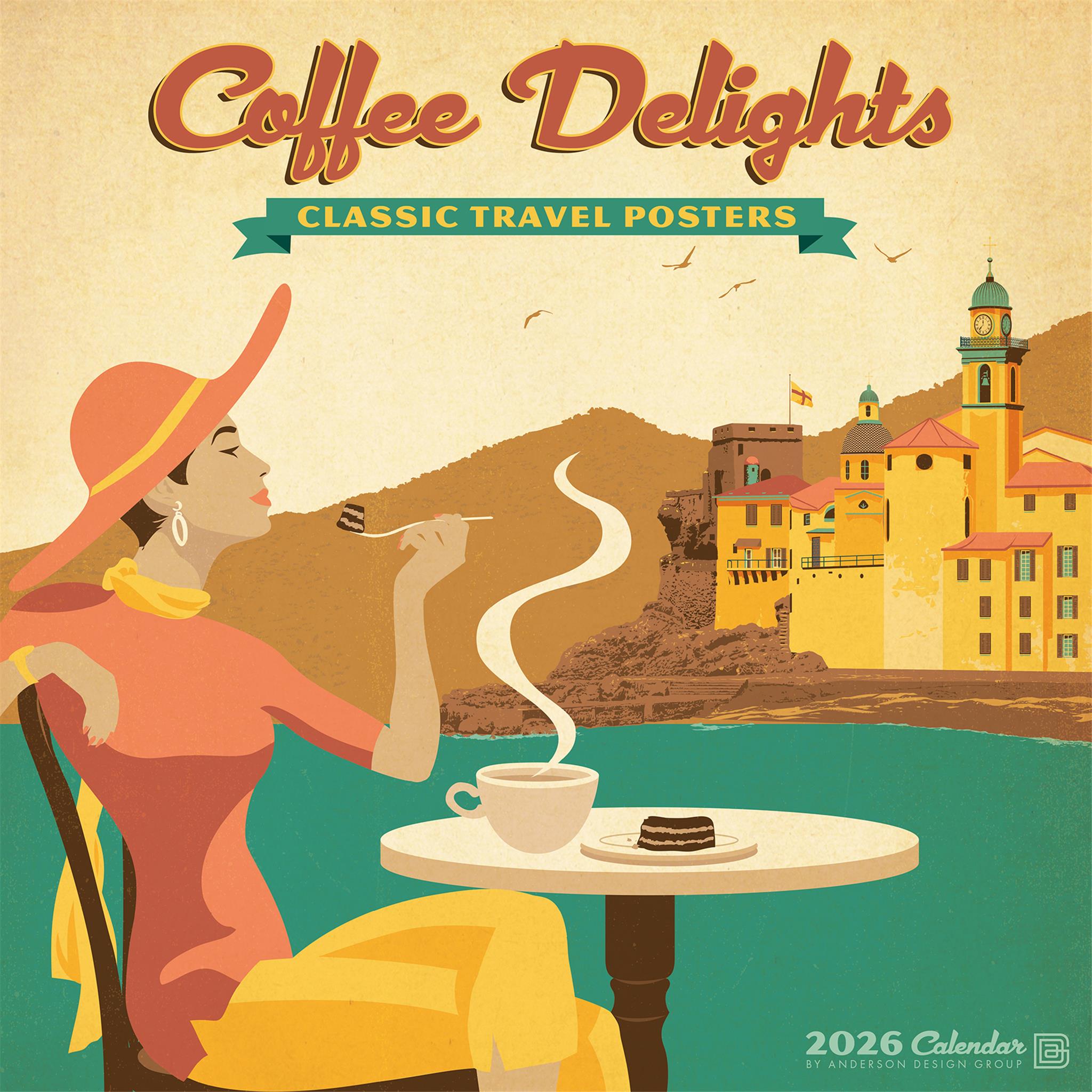Calendrier mural Coffee Delights ADG 2026