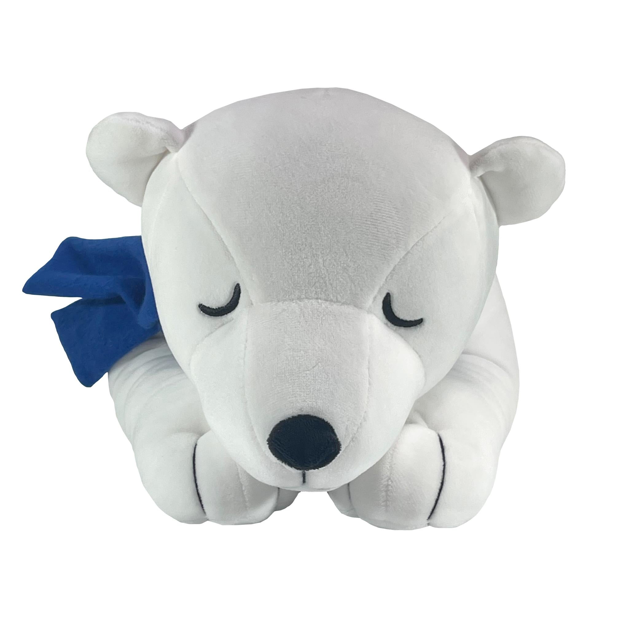 Ours polaire Snoozimals en peluche de 50 cm