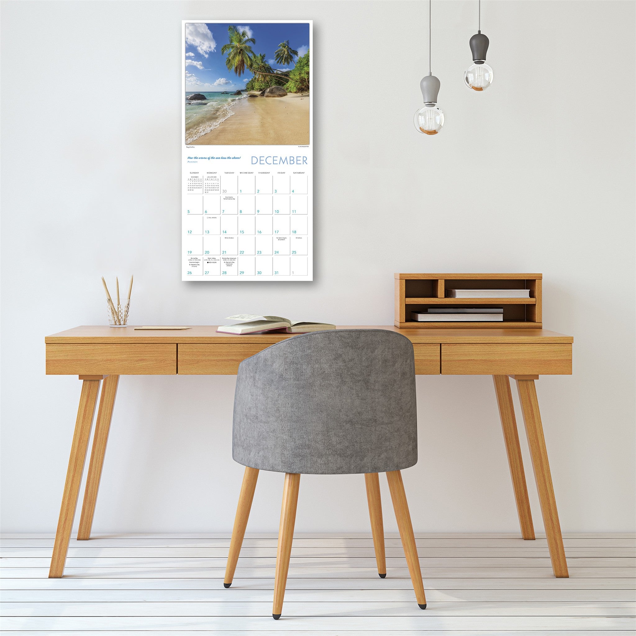Islands in the Sun 2027 Wall Calendar
