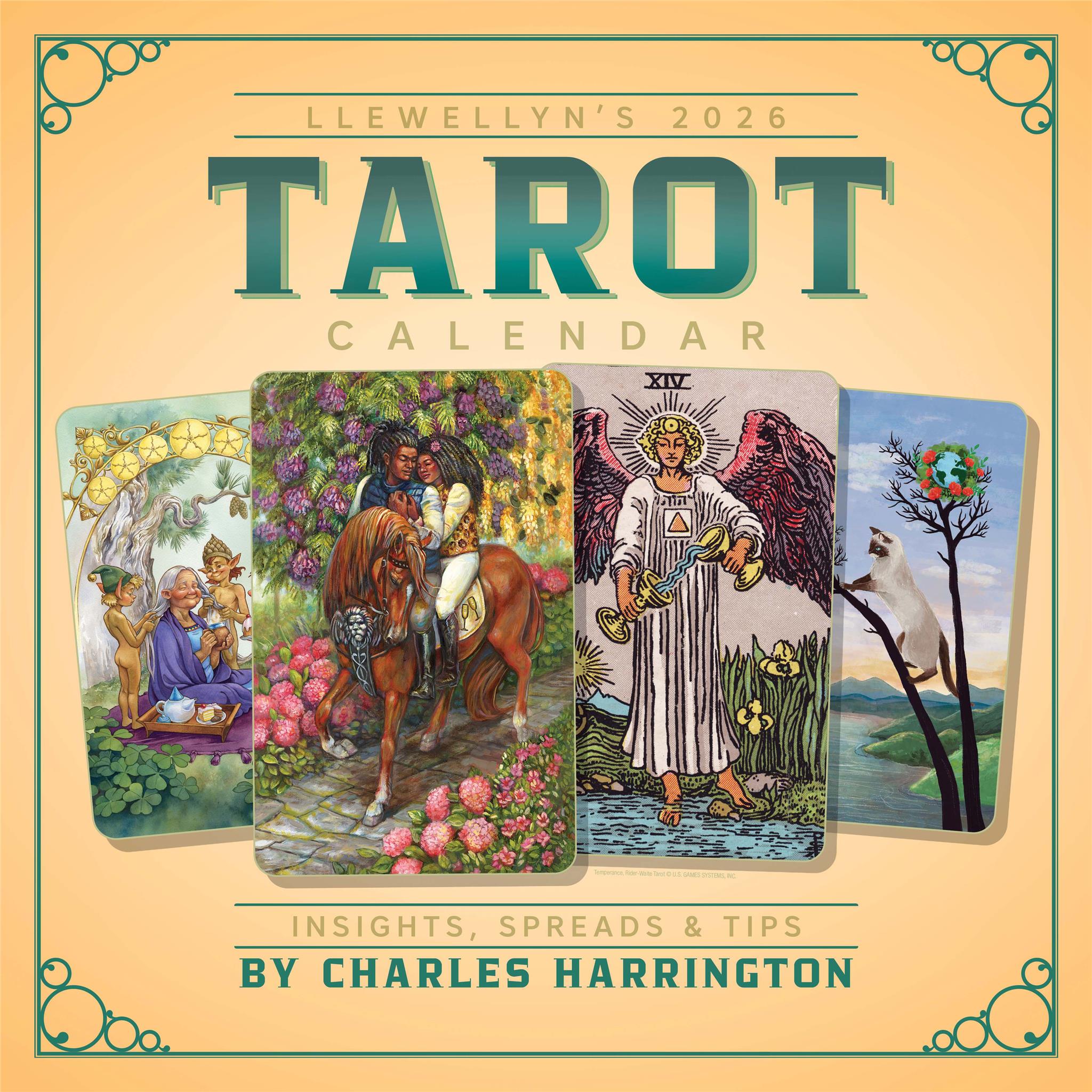 Calendrier mural Tarot 2026