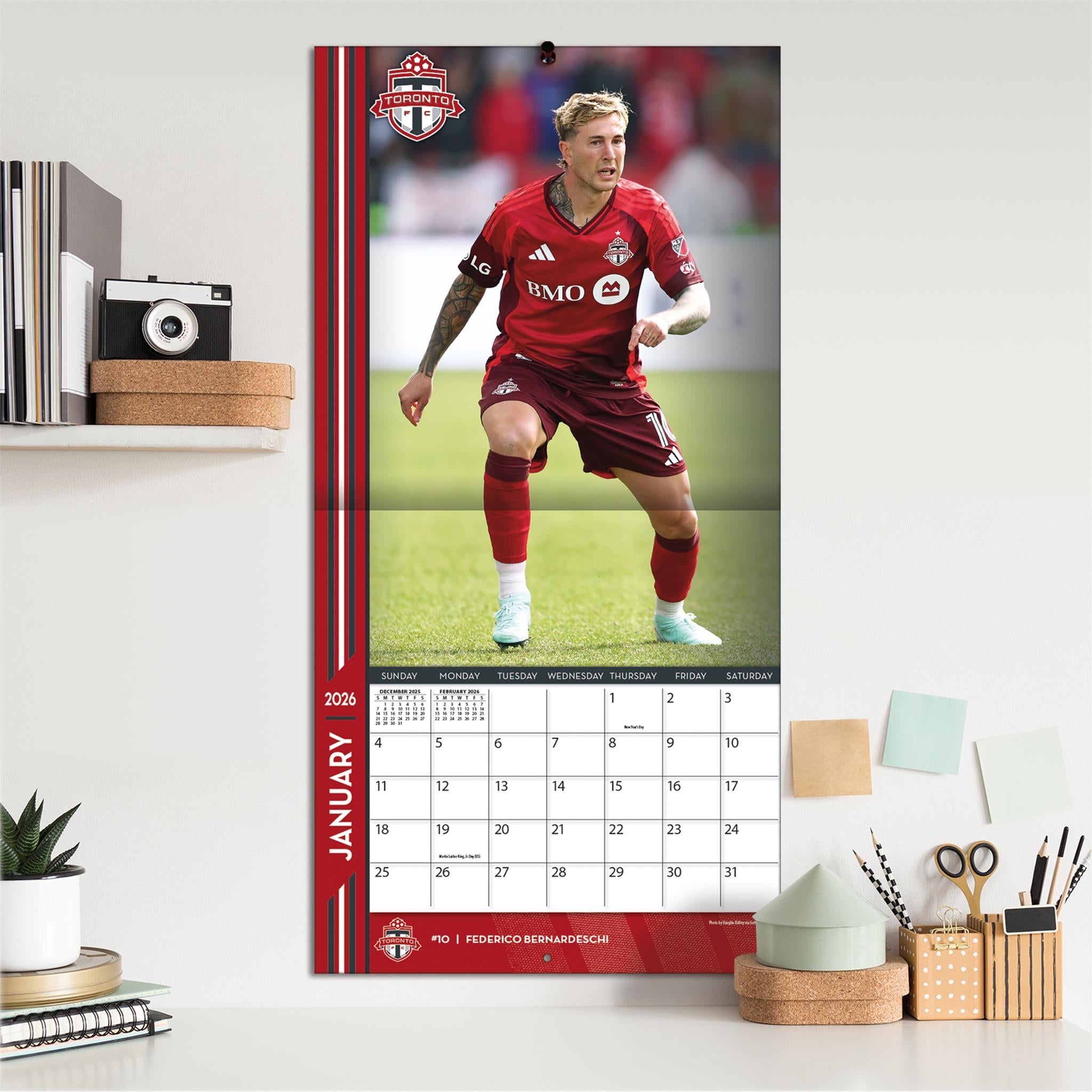 MLS Toronto 2026 Wall Calendar