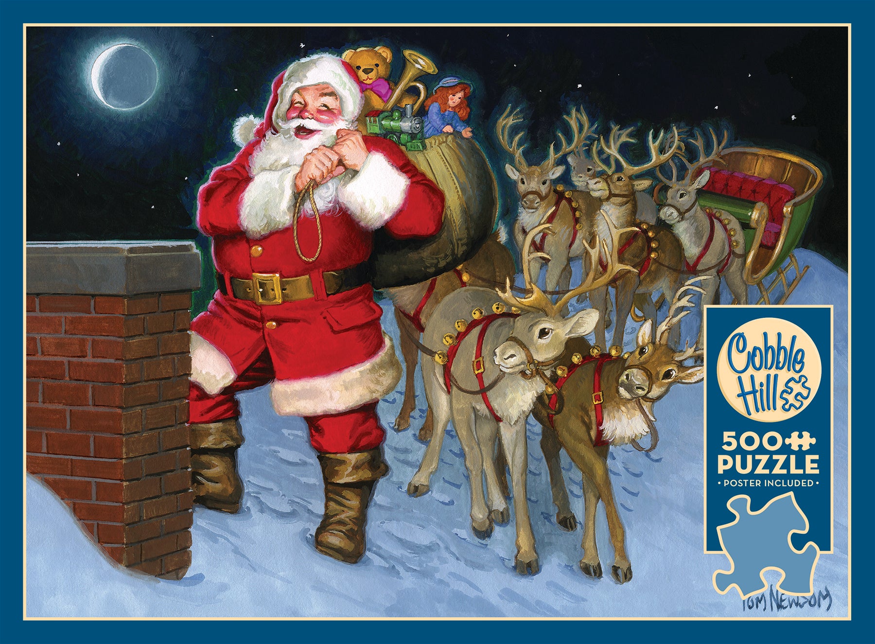 Puzzle de 500 pièces « Sur le toit »