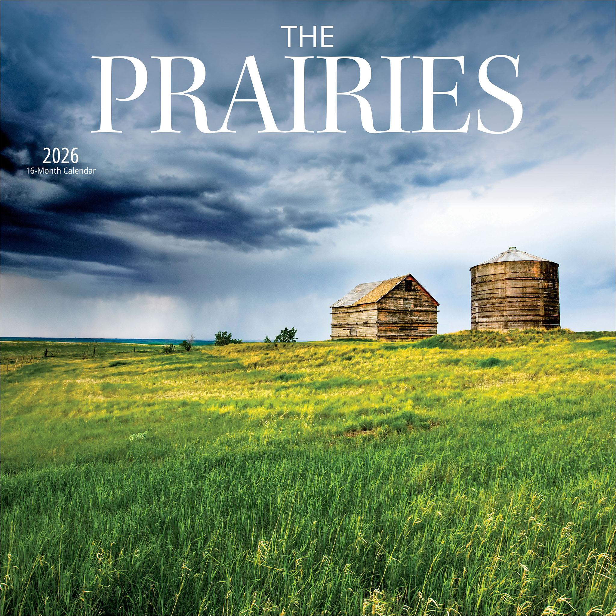 Calendrier mural Prairies 2026