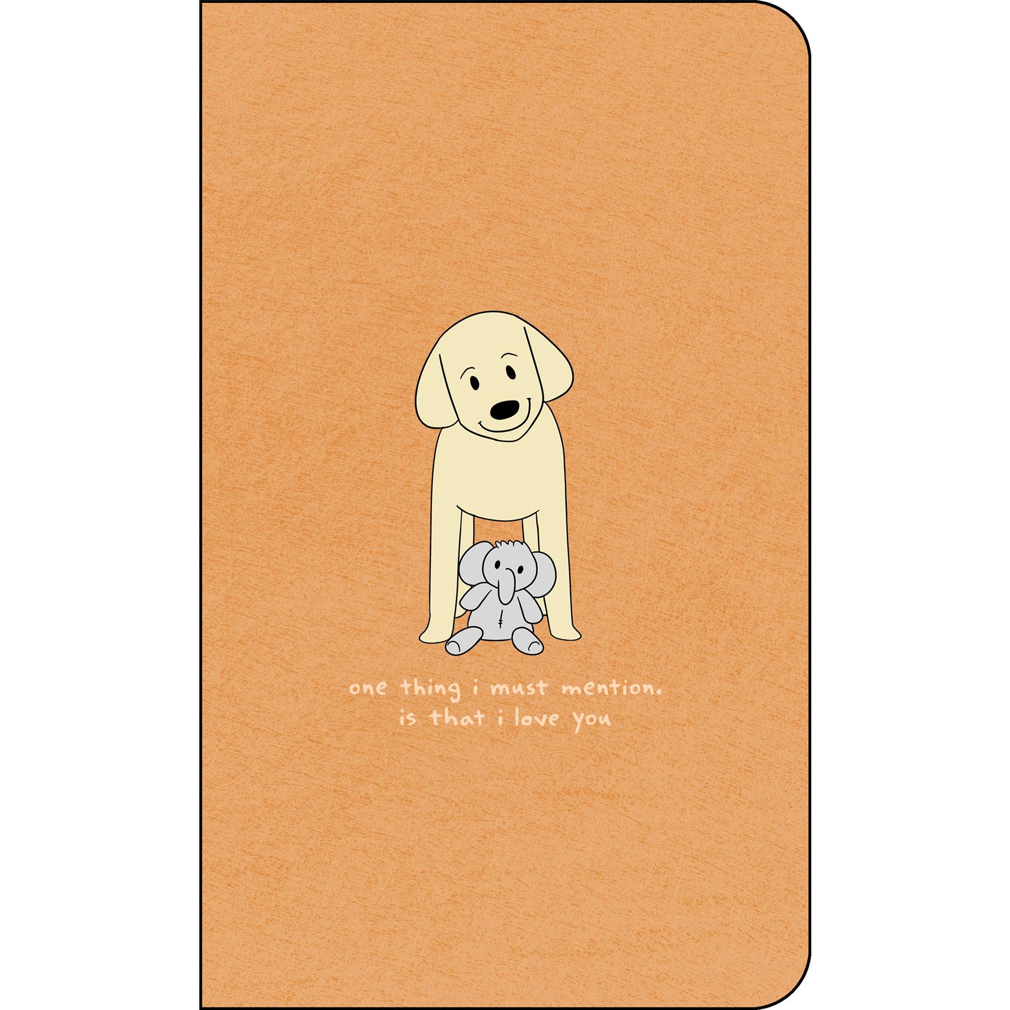 Pensées pour un chien - Calendrier des fiançailles 2026