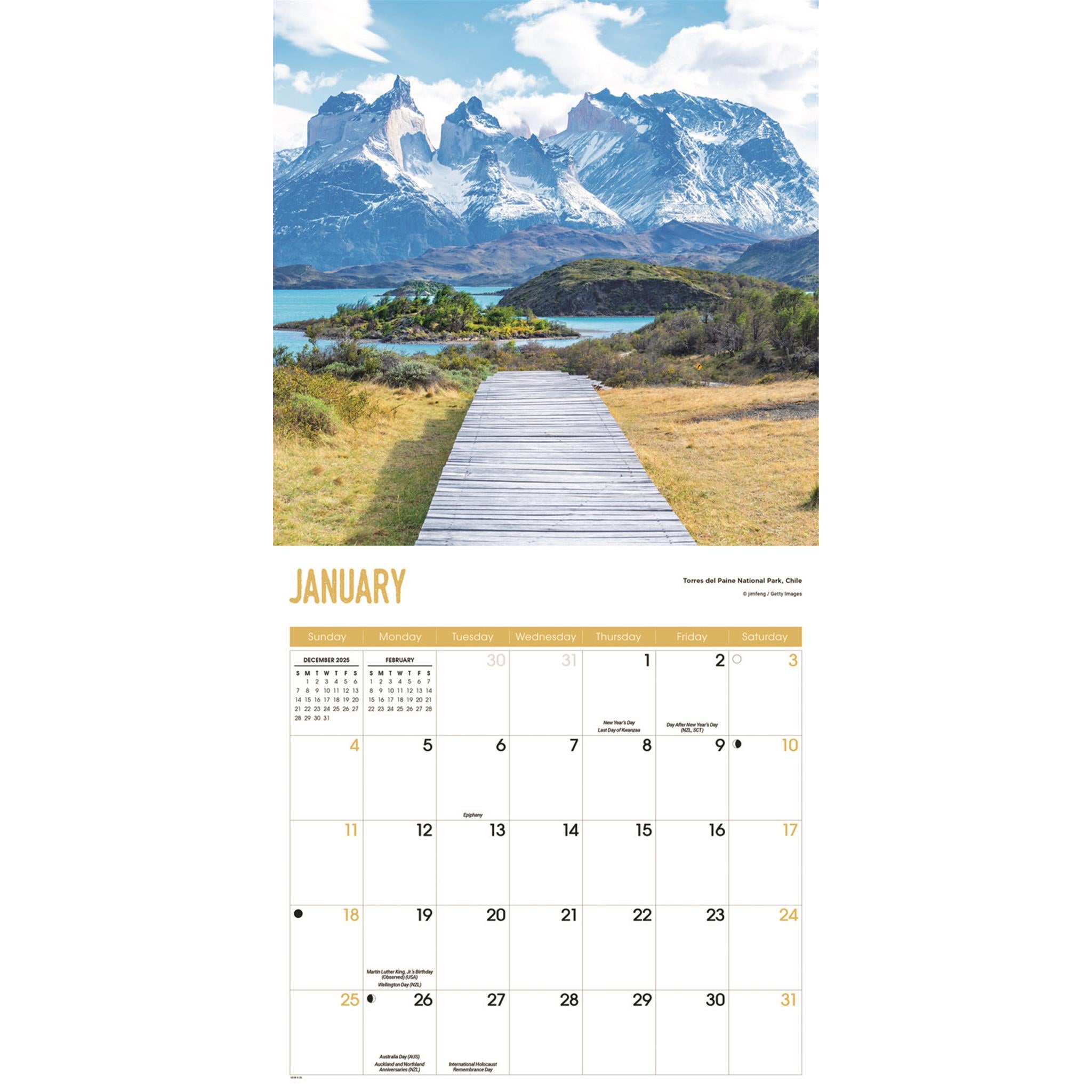Pathways 2026 Wall Calendar