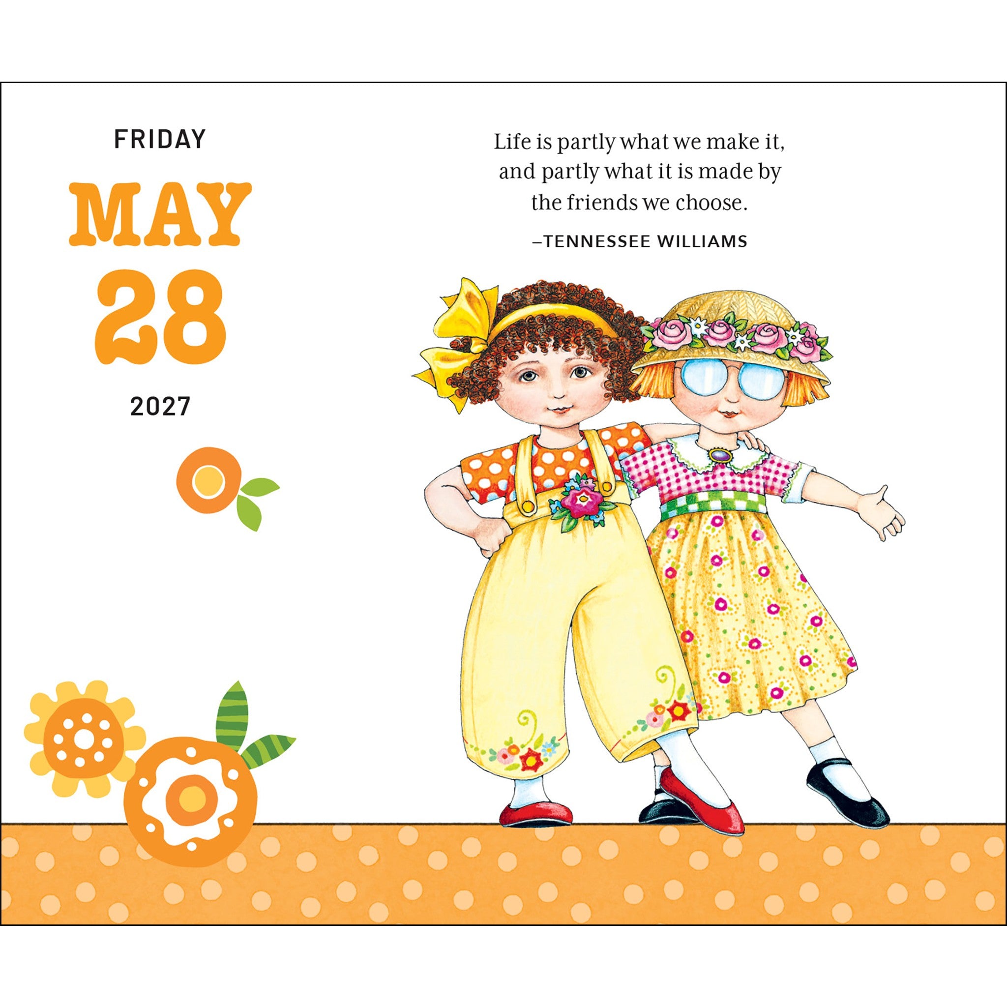 Mary Engelbreit's Happiness is a Habit 2027 Box Calendar